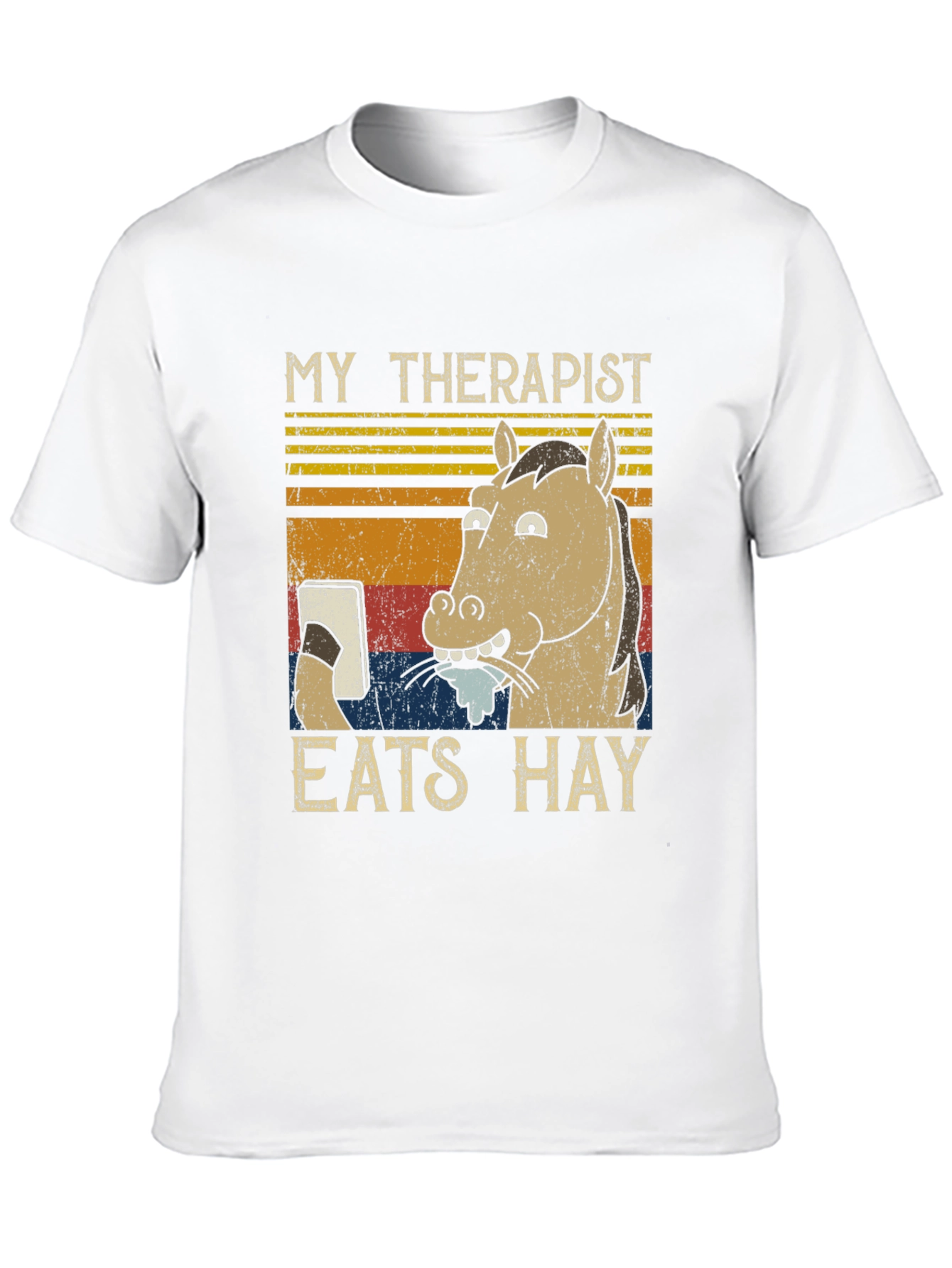 My Therapist Eats Hay Graphic Tee