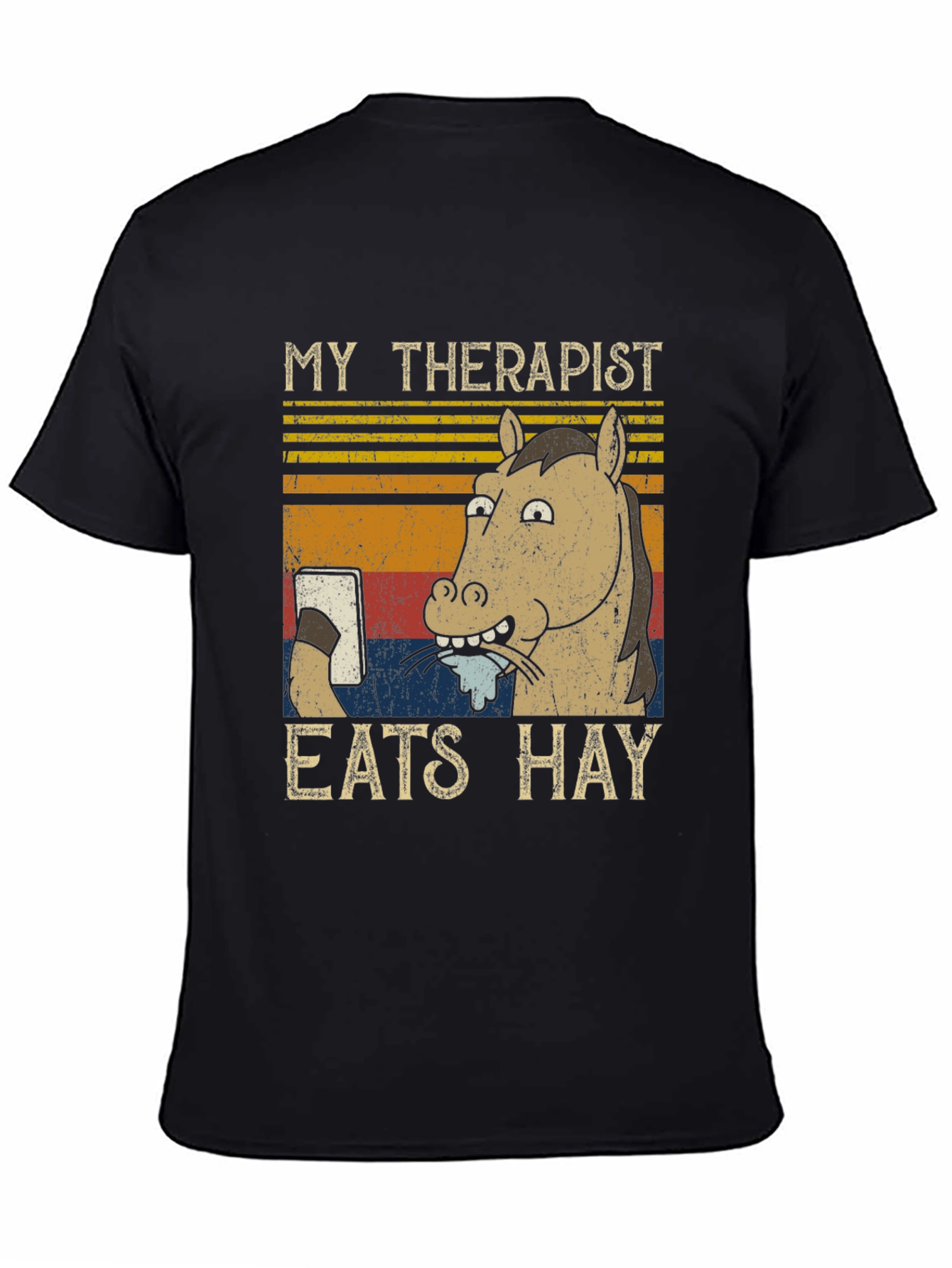 My Therapist Eats Hay Graphic Tee