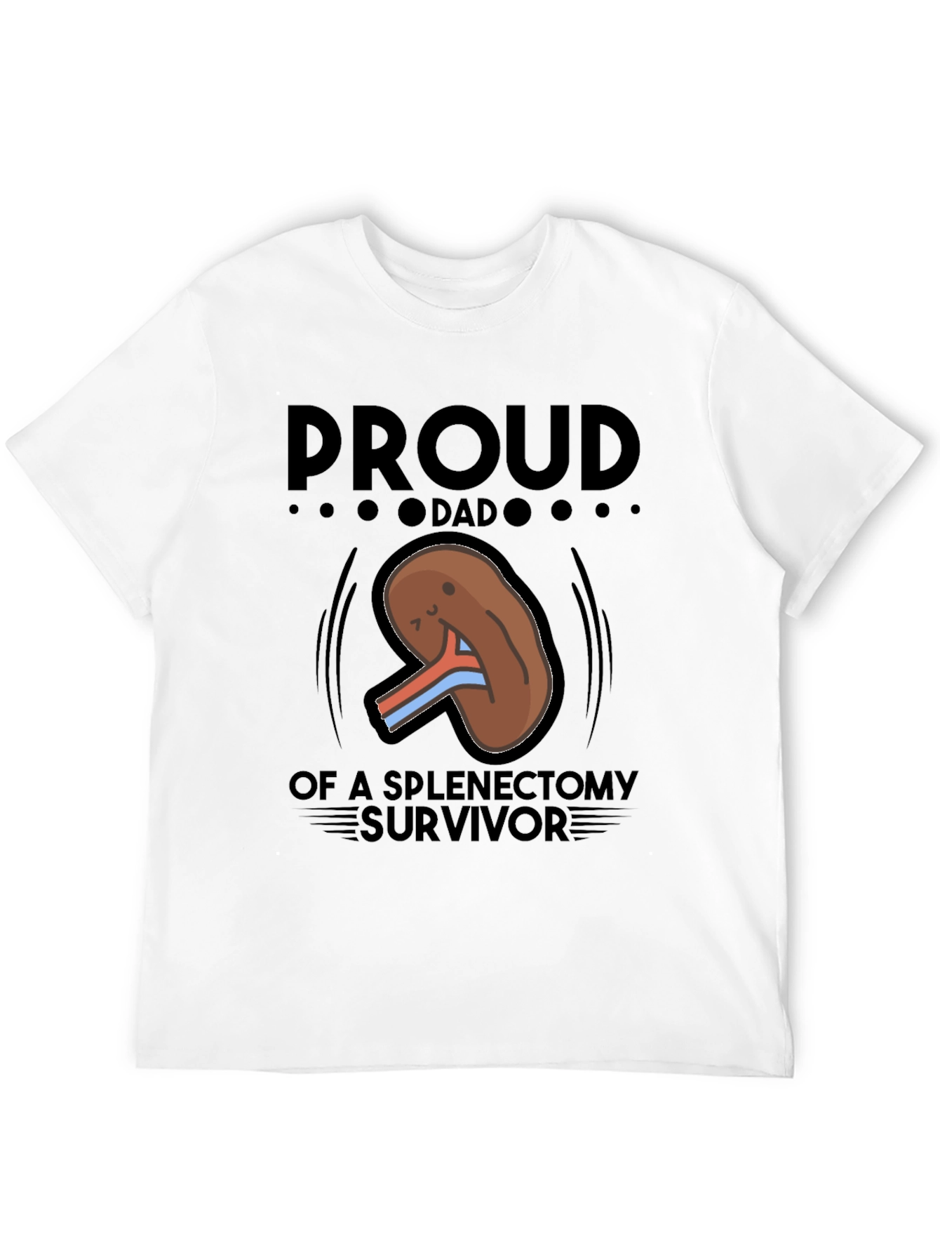 Proud Dad Splenectomy Survivor T-Shirt