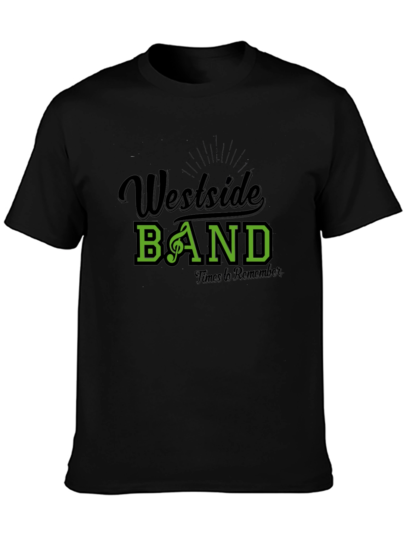 Westside Band Black T-Shirt - Times to Remember