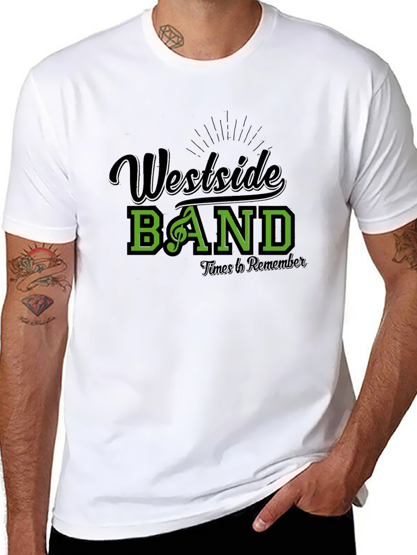 Westside Band Black T-Shirt - Times to Remember