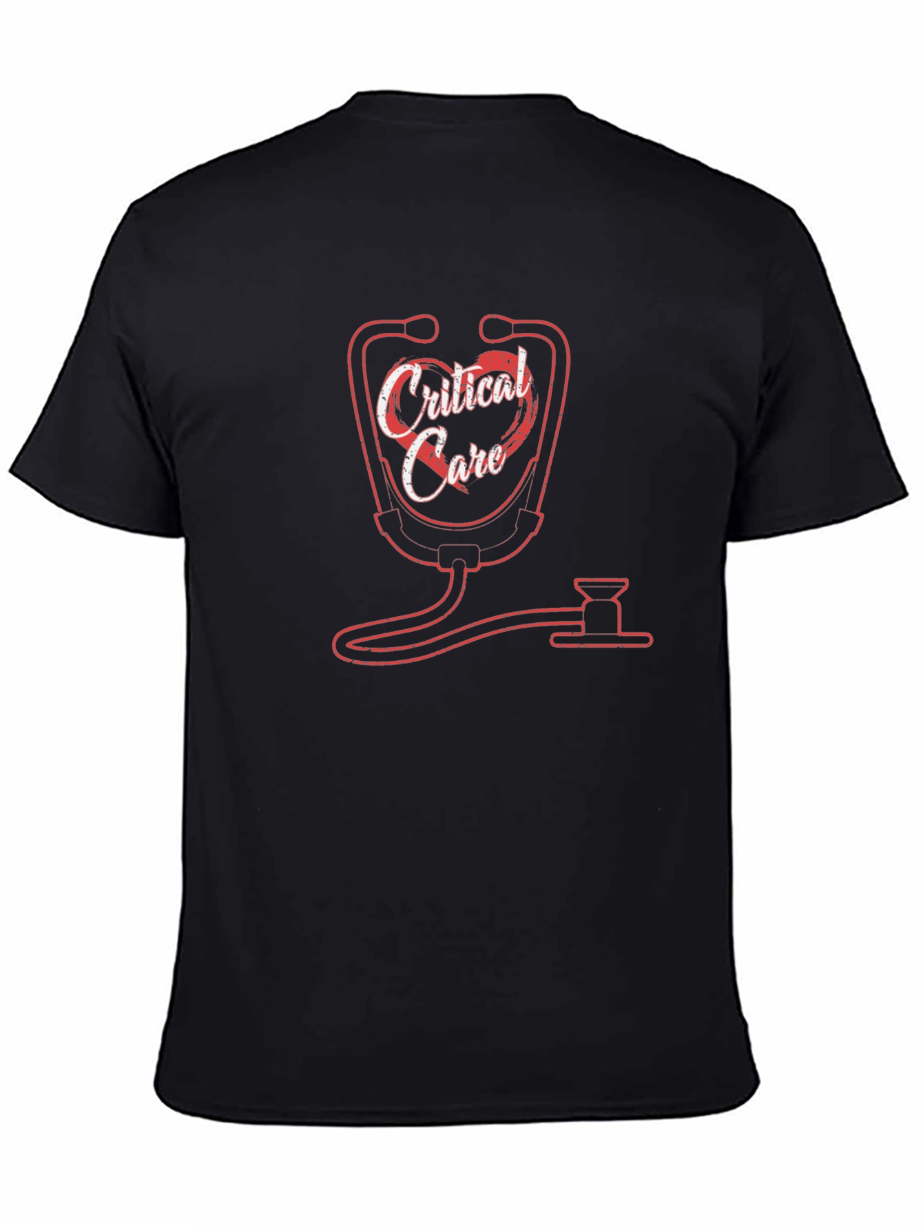 Critical Care Stethoscope Graphic T-Shirt