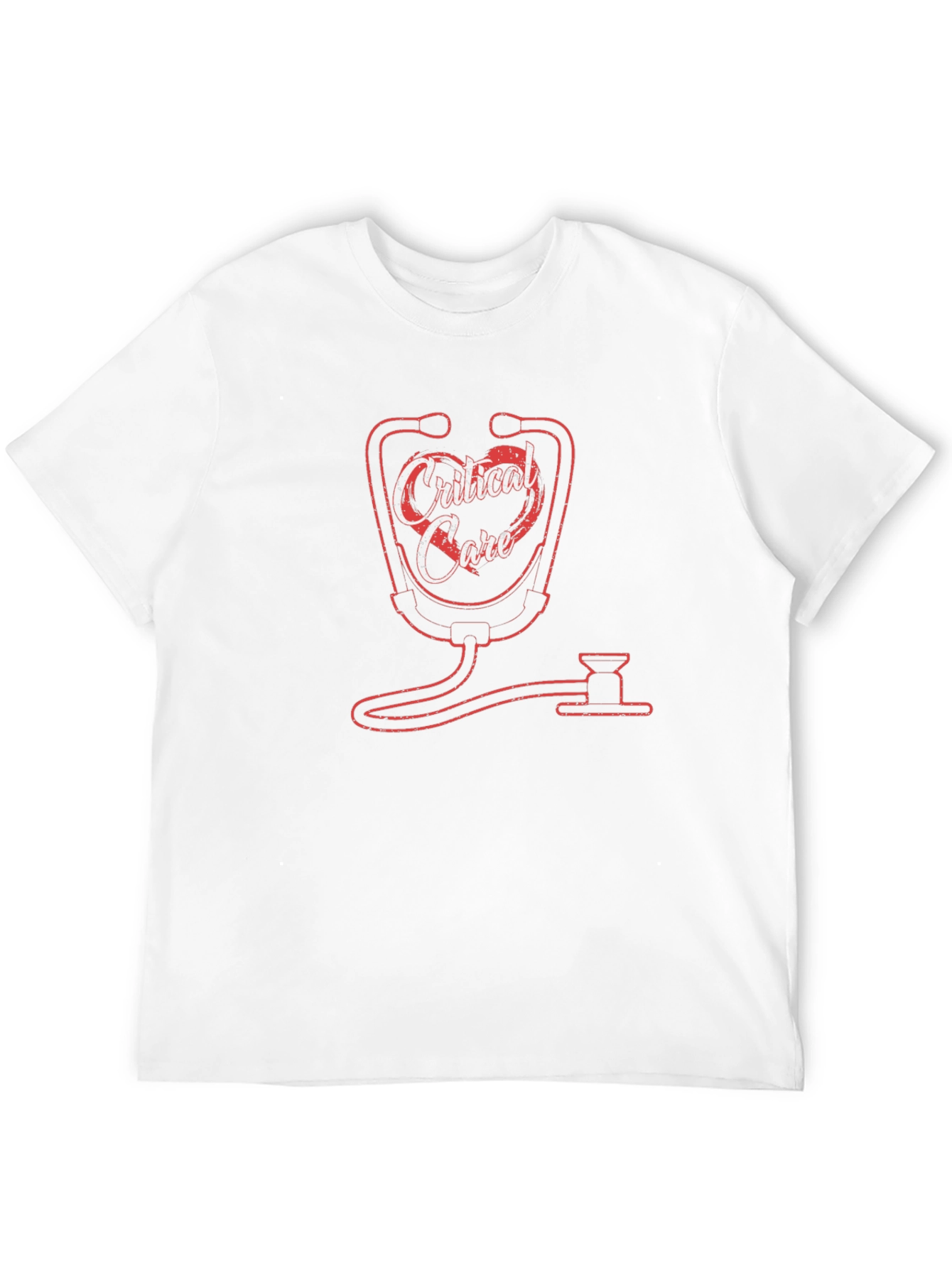 Critical Care Stethoscope Graphic T-Shirt