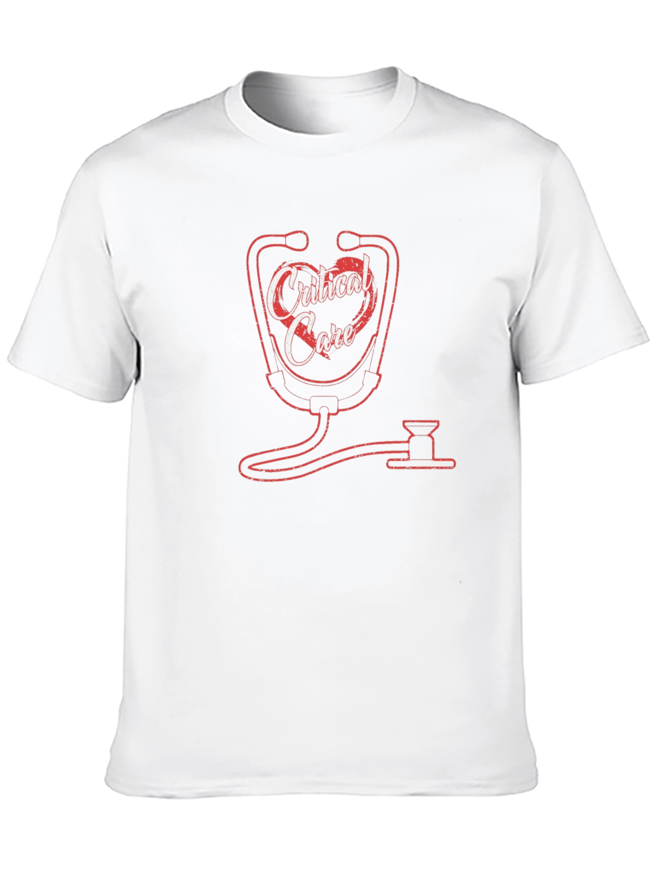 Critical Care Stethoscope Graphic T-Shirt