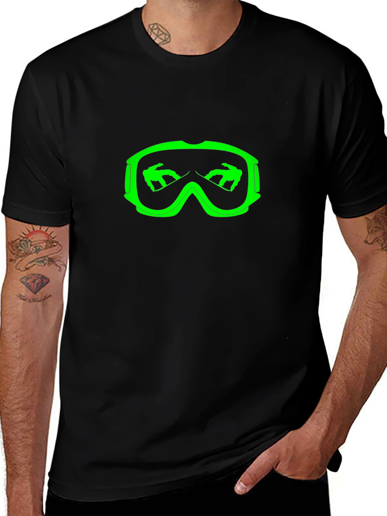 Snowboard Goggles Graphic T-Shirt