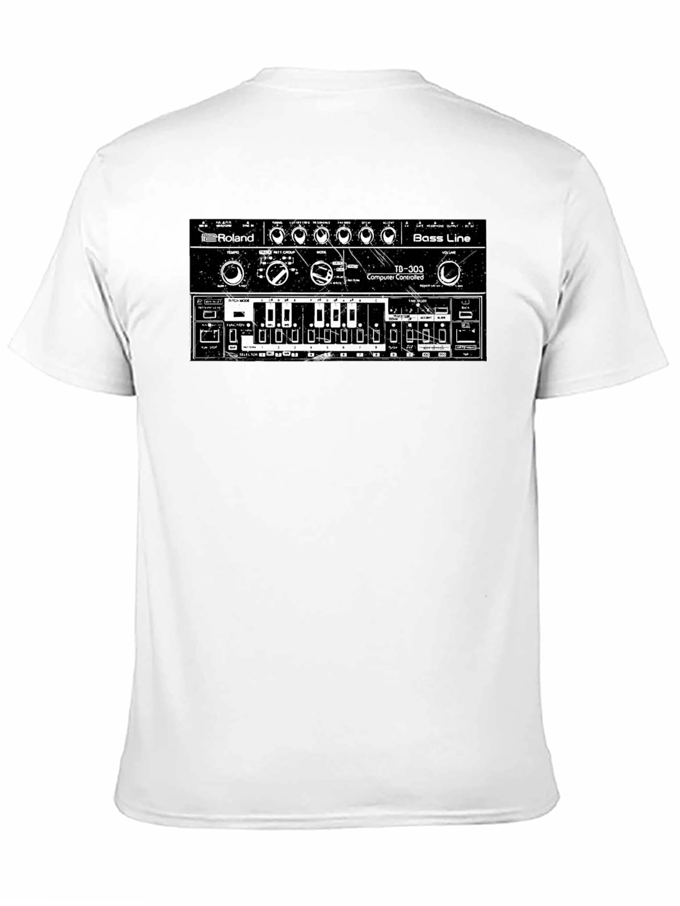 Roland TB-303 Bass Line T-Shirt - Black