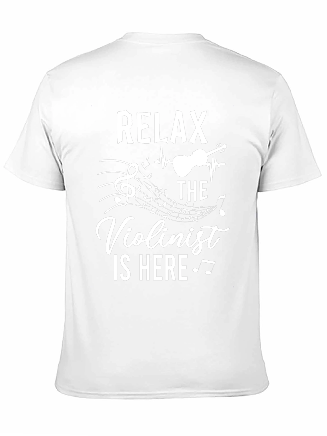 Relax Violinist Here T-Shirt - Music Lover Gift