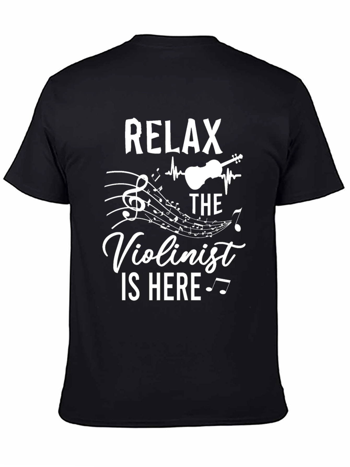 Relax Violinist Here T-Shirt - Music Lover Gift