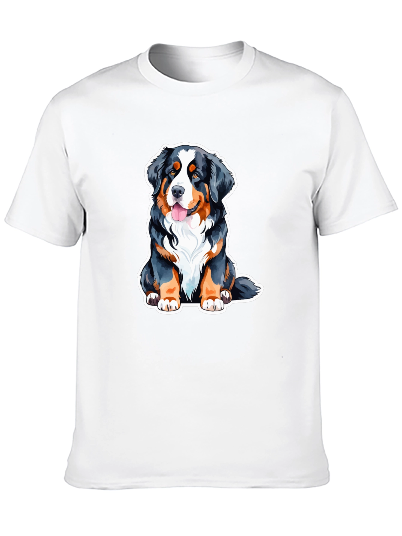 Bernese Mountain Dog T-Shirt - Cute Dog Graphic Tee