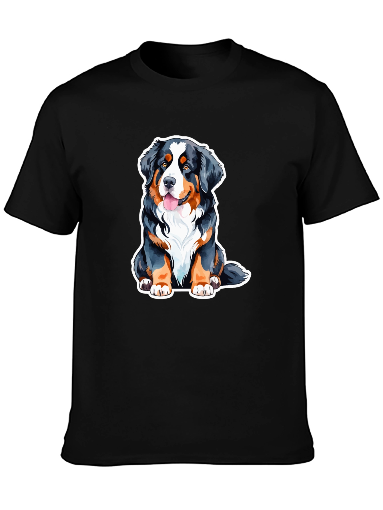 Bernese Mountain Dog T-Shirt - Cute Dog Graphic Tee