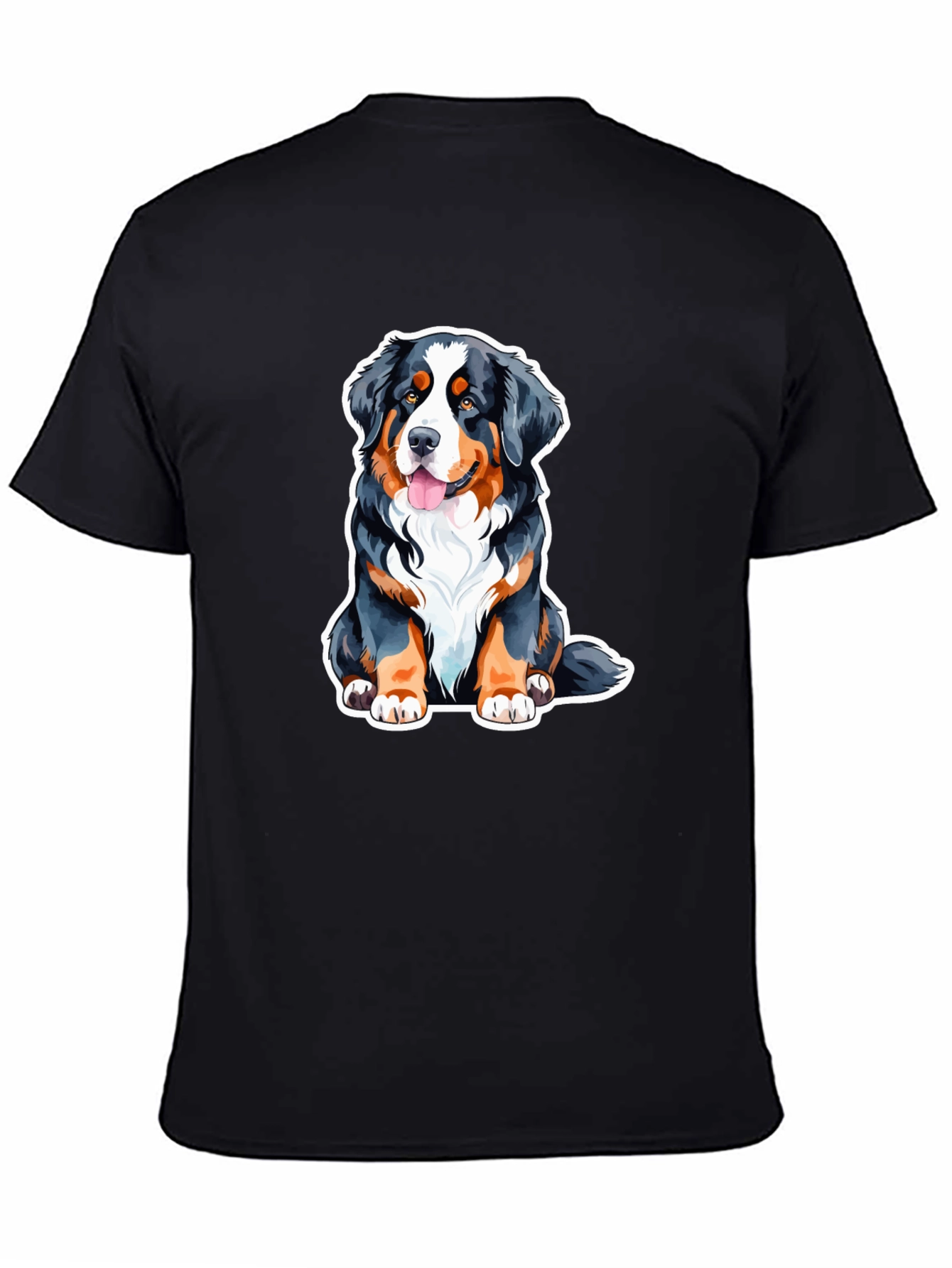 Bernese Mountain Dog T-Shirt - Cute Dog Graphic Tee