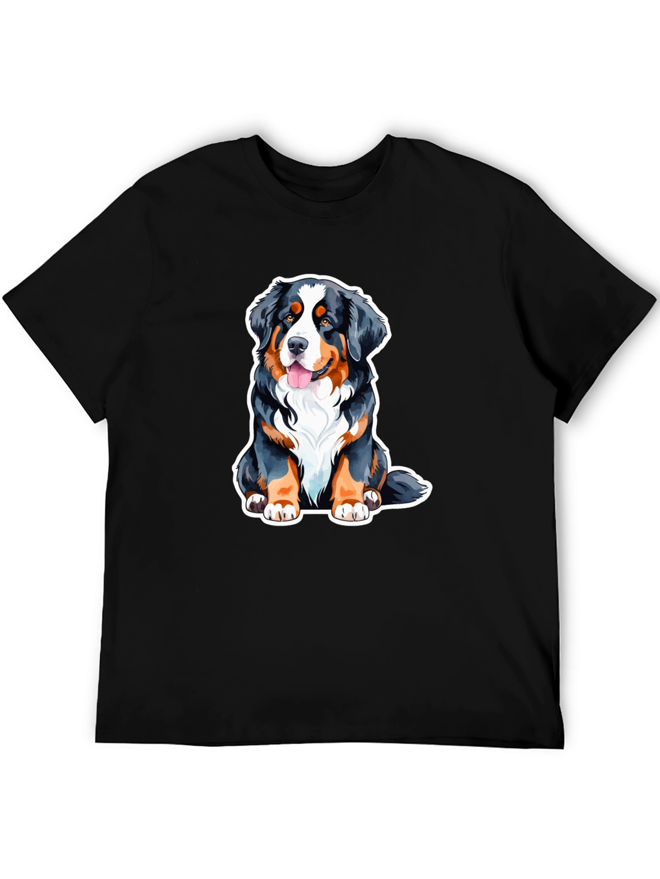 Bernese Mountain Dog T-Shirt - Cute Dog Graphic Tee