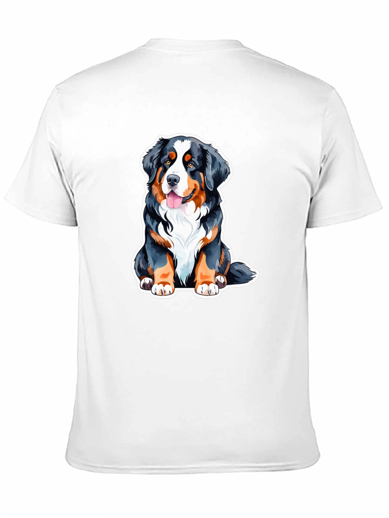 Bernese Mountain Dog T-Shirt - Cute Dog Graphic Tee