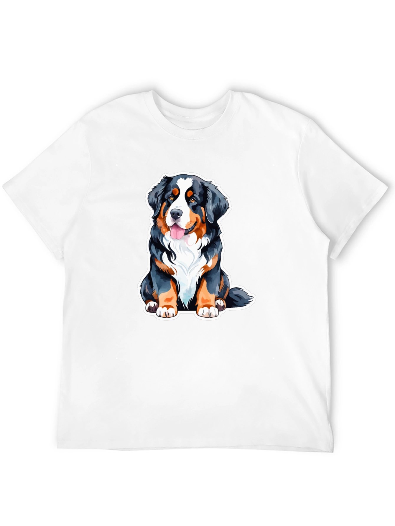 Bernese Mountain Dog T-Shirt - Cute Dog Graphic Tee