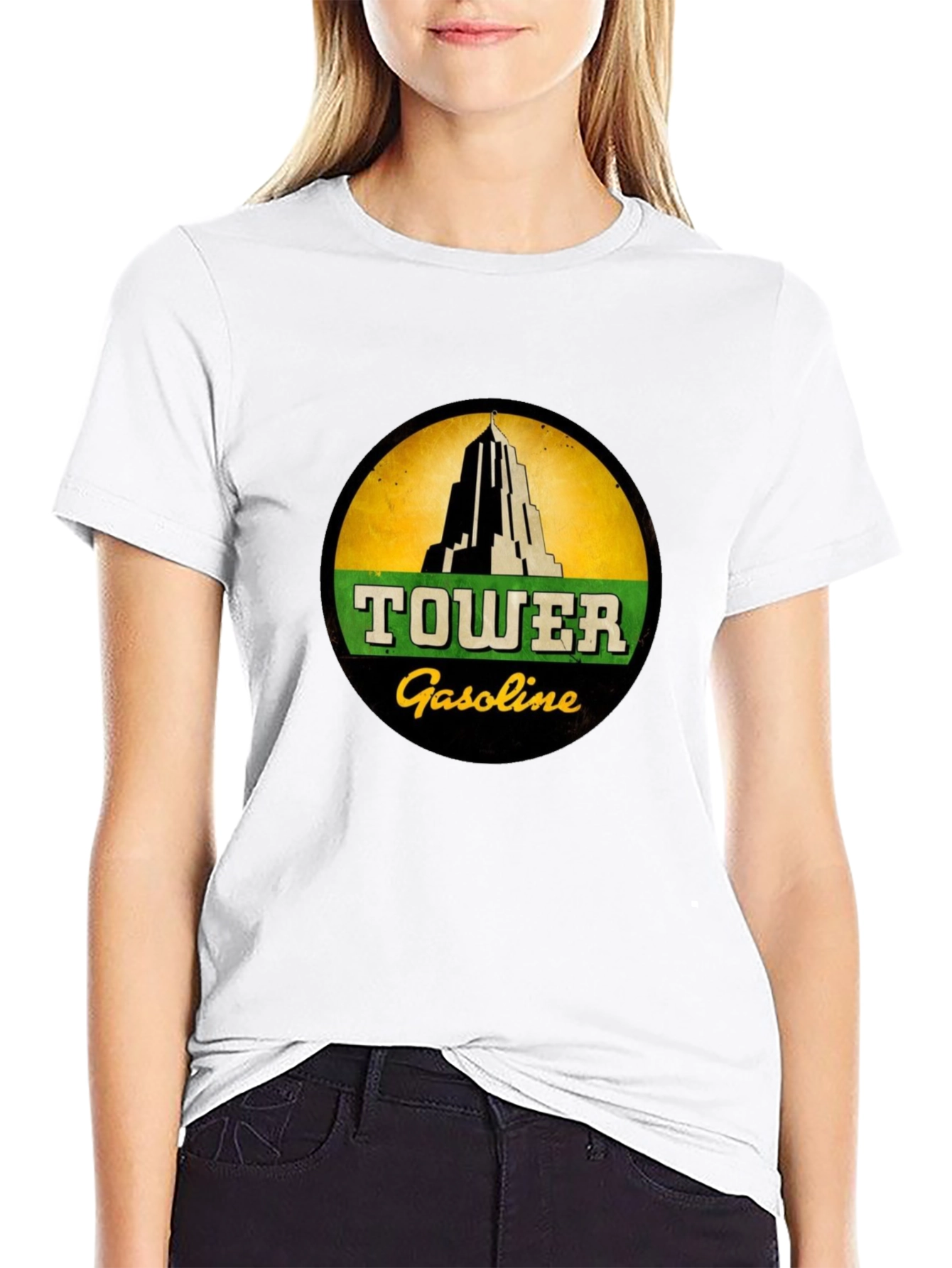 Tower Gasoline Graphic T-Shirt