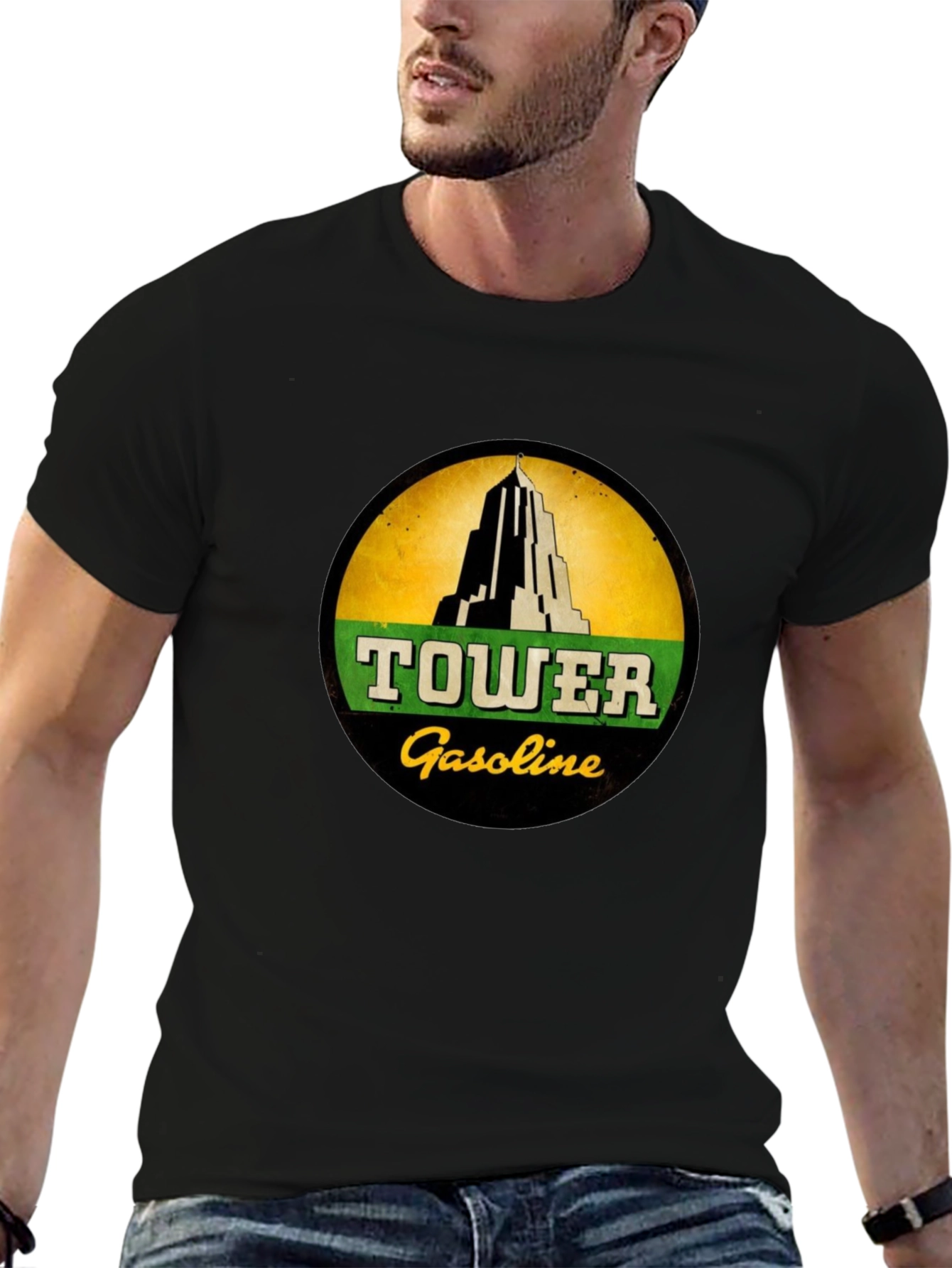 Tower Gasoline Graphic T-Shirt