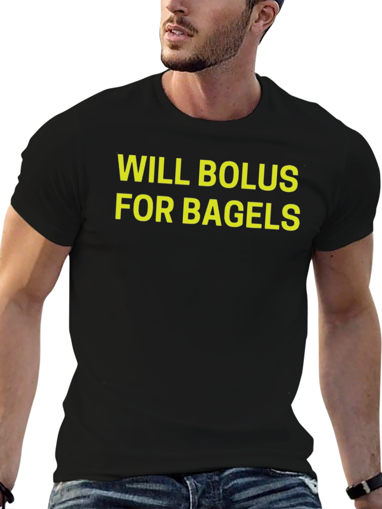 Will Bolus For Bagels Graphic T-Shirt