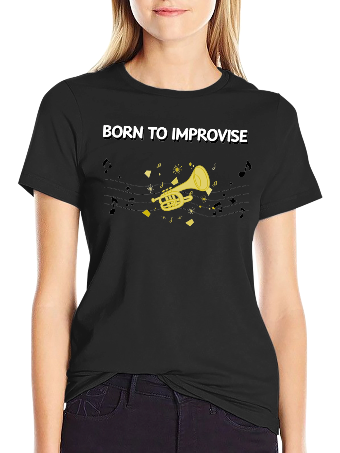 Born to Improvise T-Shirt - Musician Tee