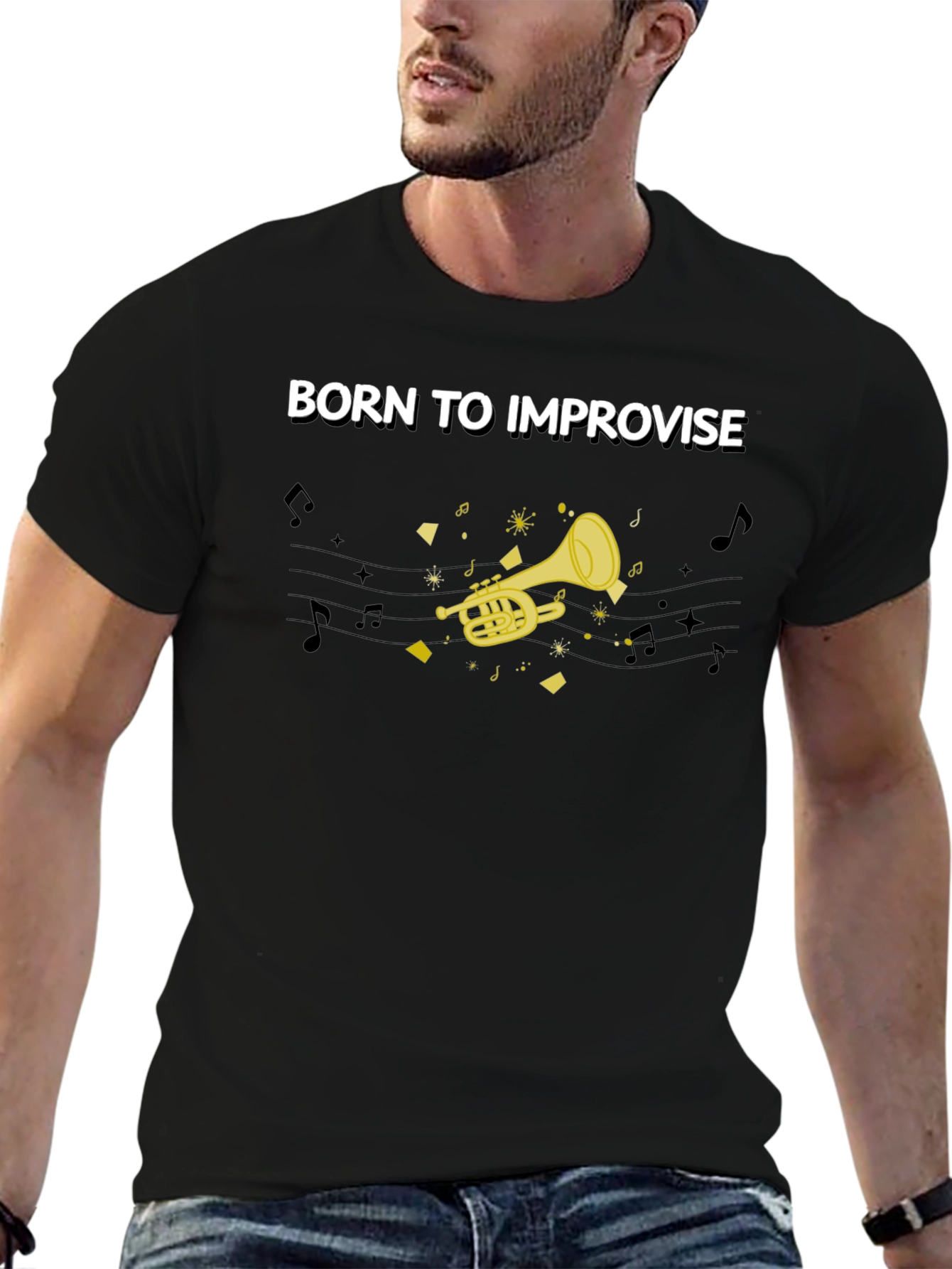 Born to Improvise T-Shirt - Musician Tee