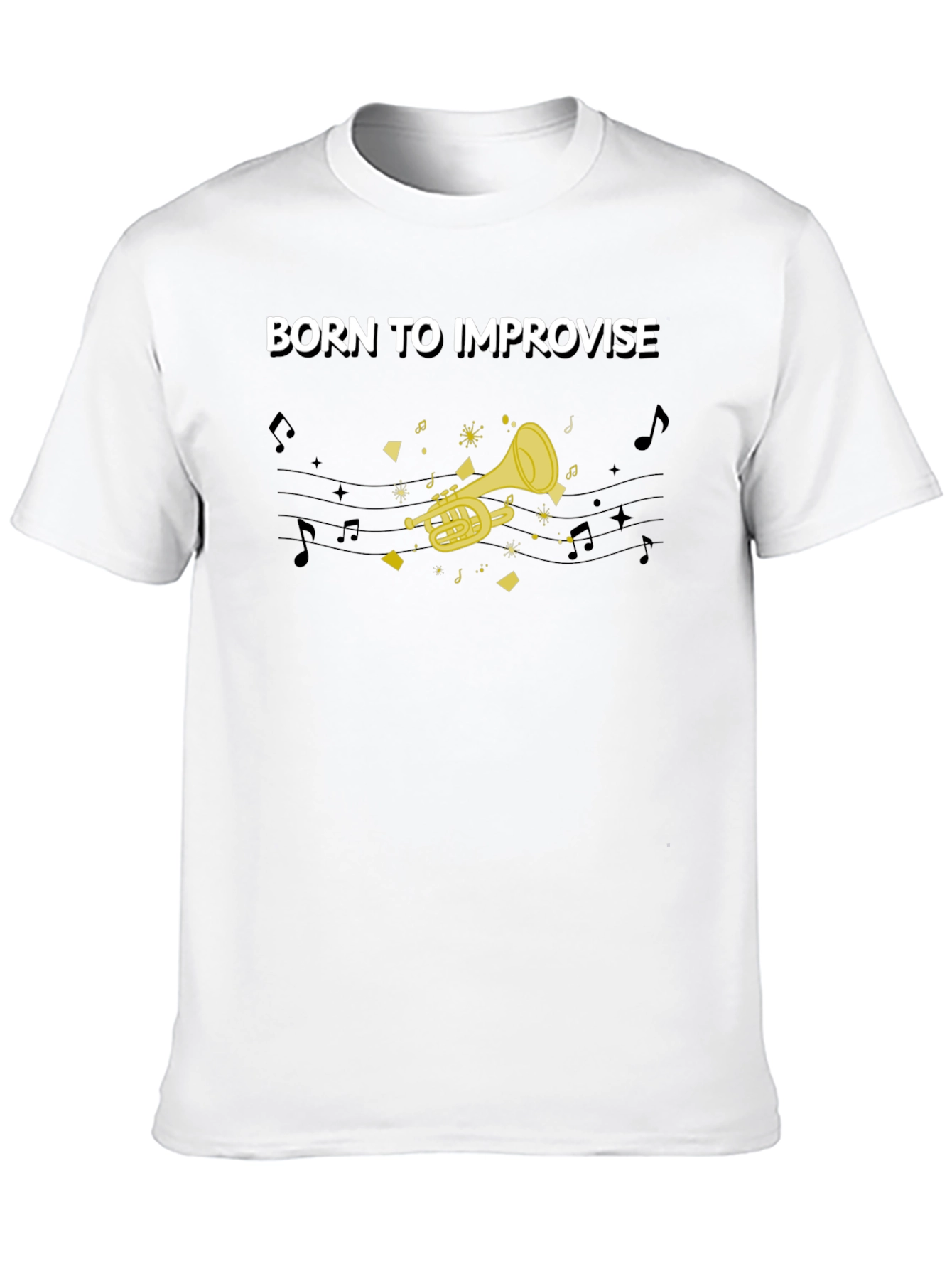 Born to Improvise T-Shirt - Musician Tee