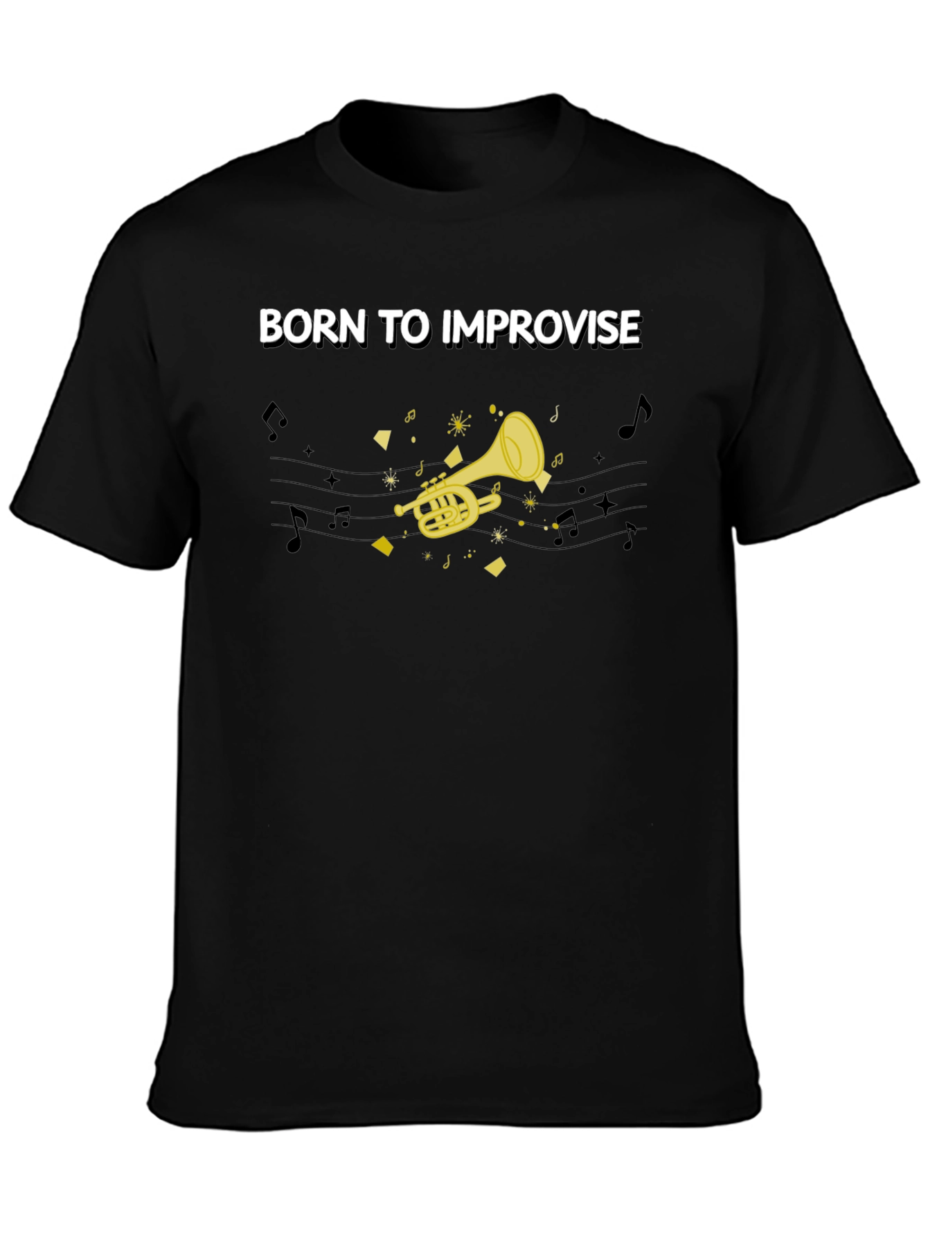 Born to Improvise T-Shirt - Musician Tee