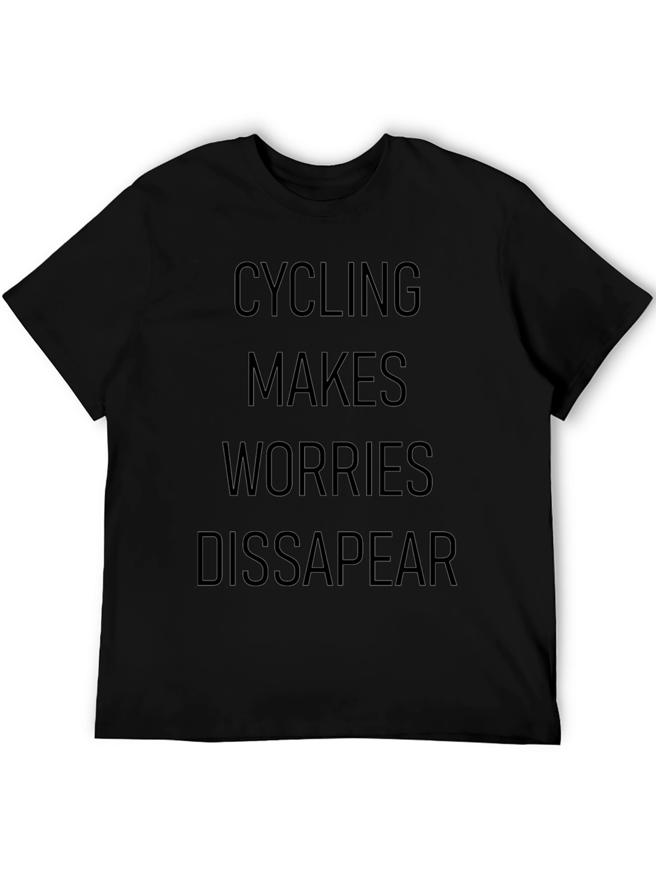 Cycling Makes Worries Disappear T-Shirt
