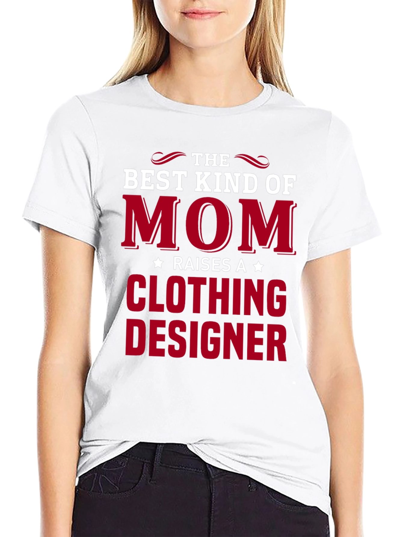 Best Kind of Mom Clothing Designer T-Shirt