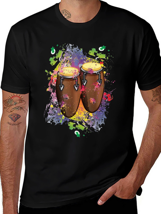 Conga Drums Graphic Tee