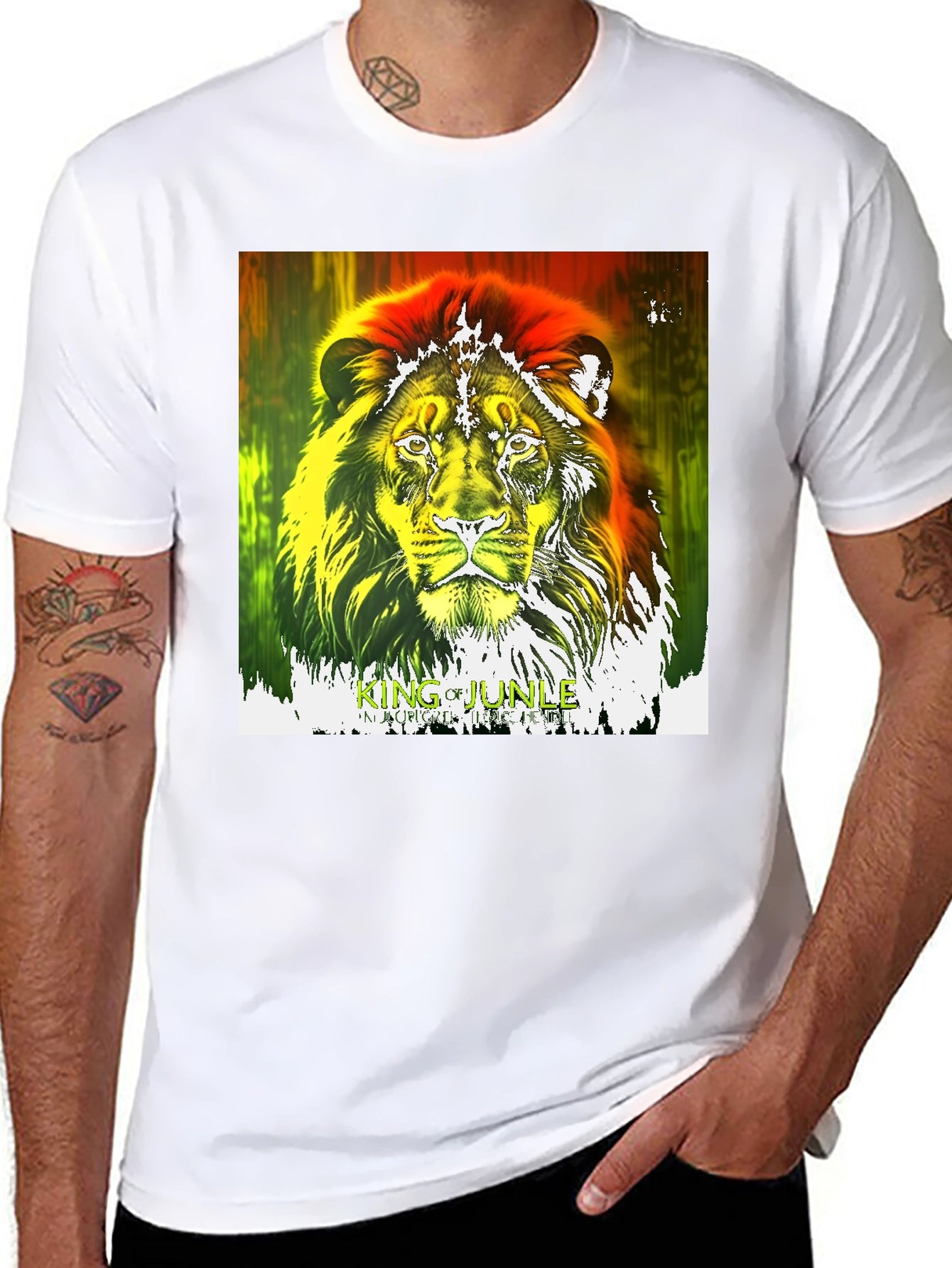 Lion King T-Shirt - Reggae Vibe Tee