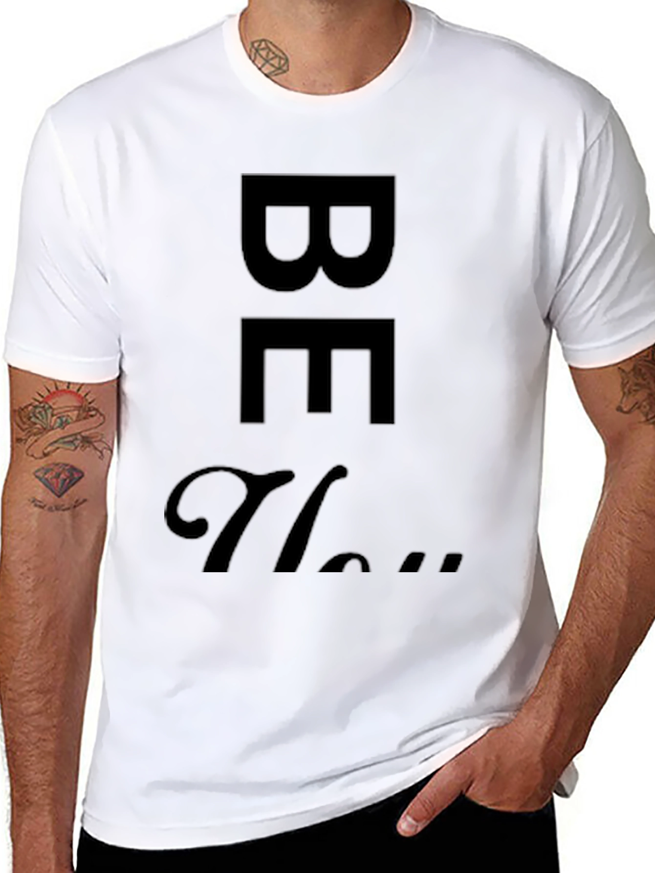 Be You Graphic Tee - Mens Casual T-Shirt