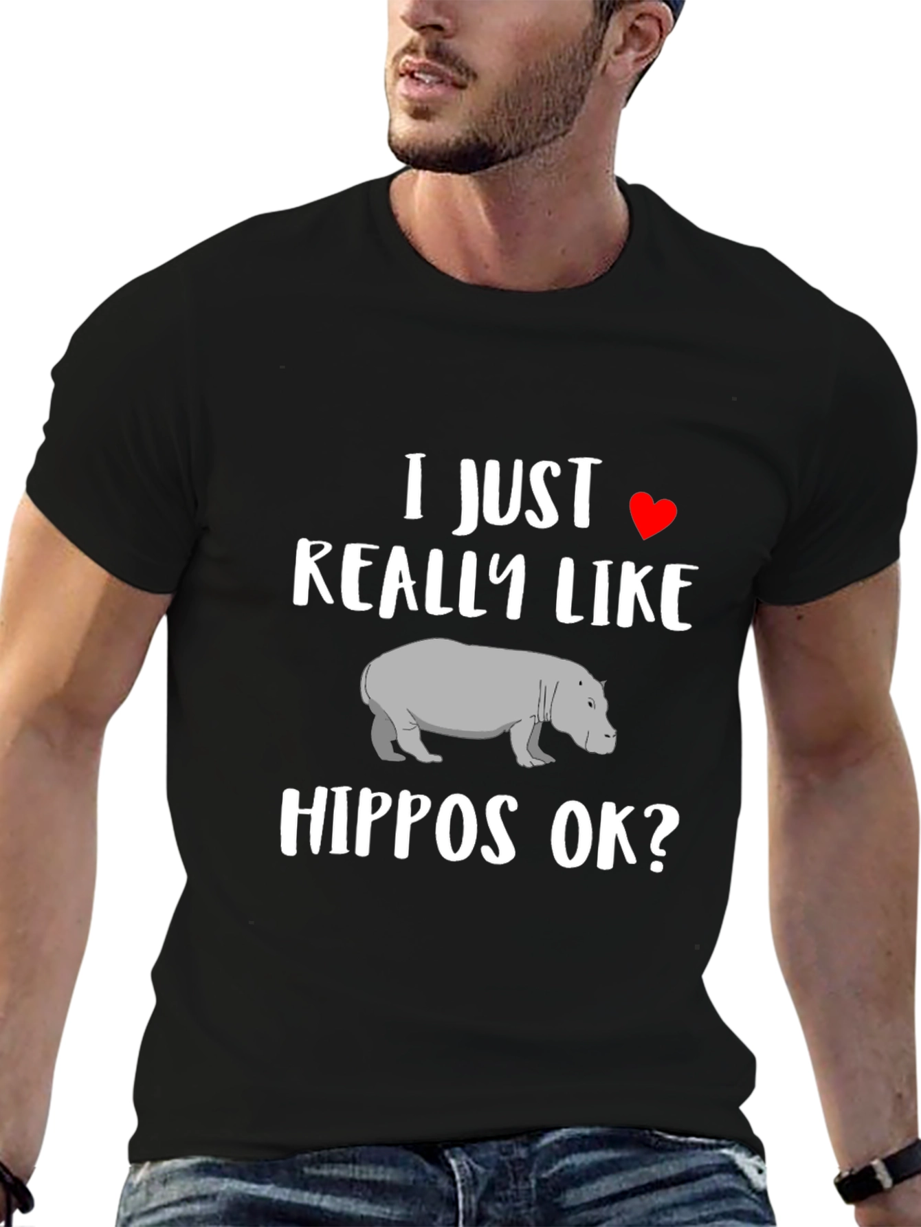 I Just Really Like Hippos T-Shirt