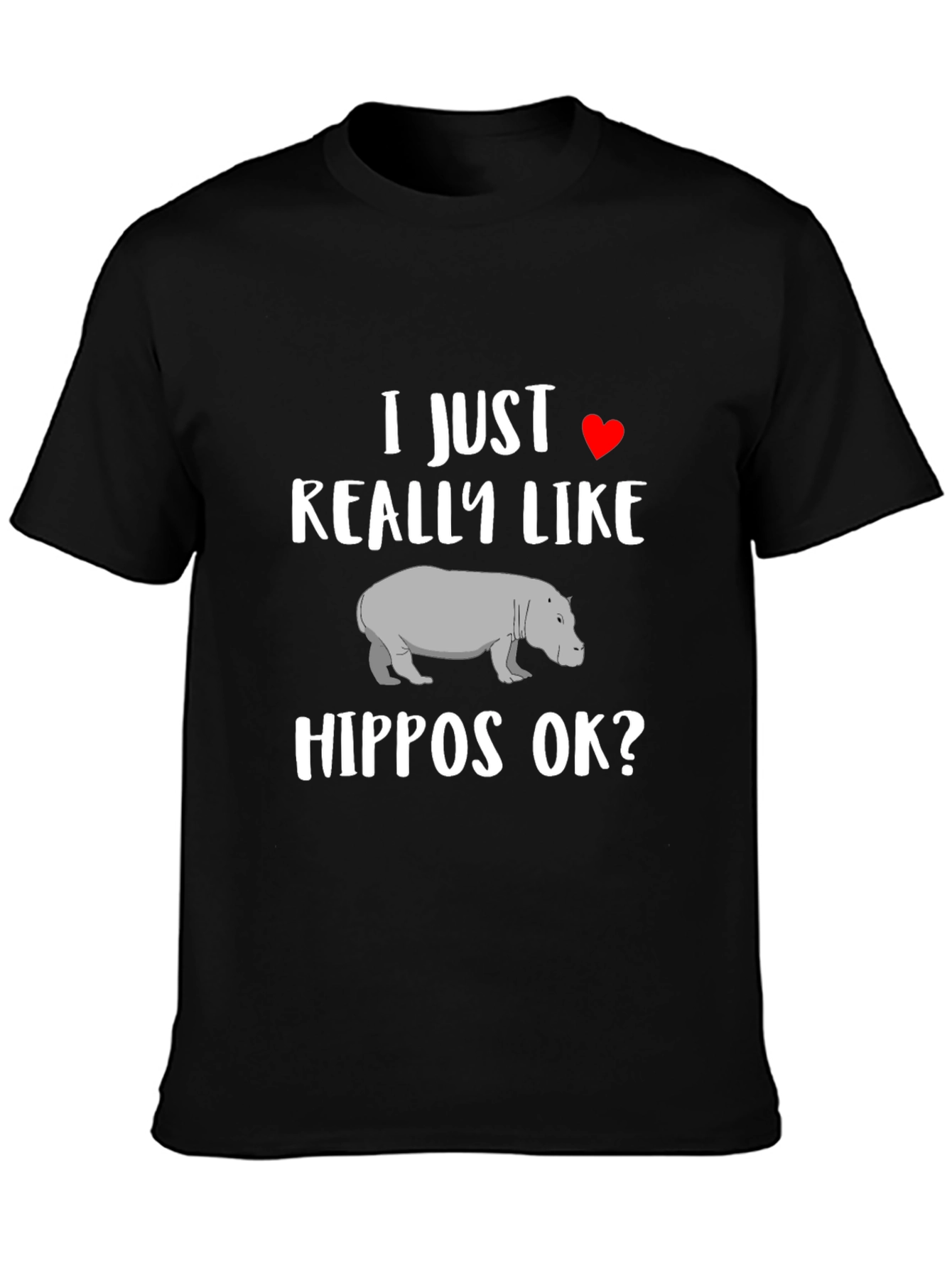 I Just Really Like Hippos T-Shirt