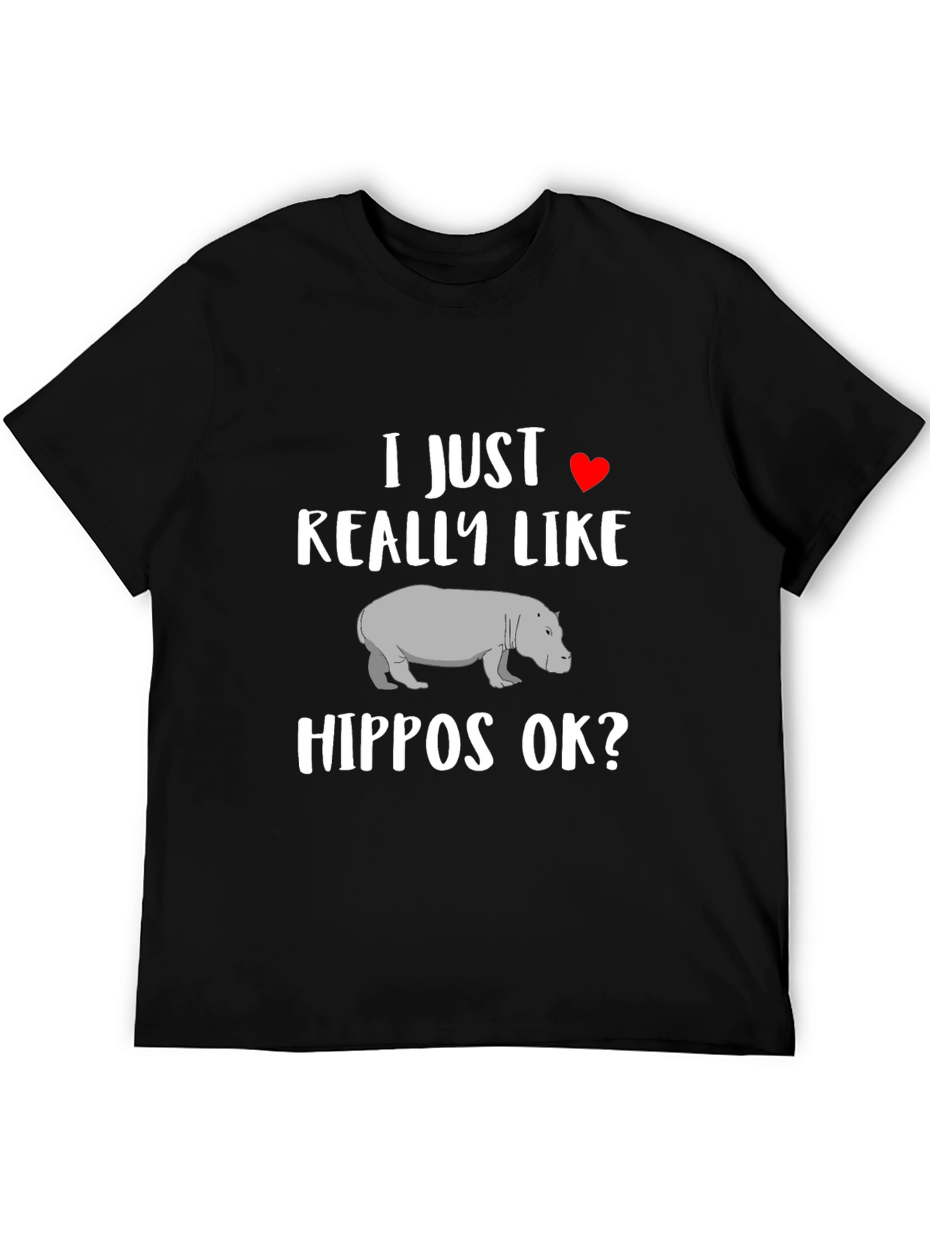 I Just Really Like Hippos T-Shirt