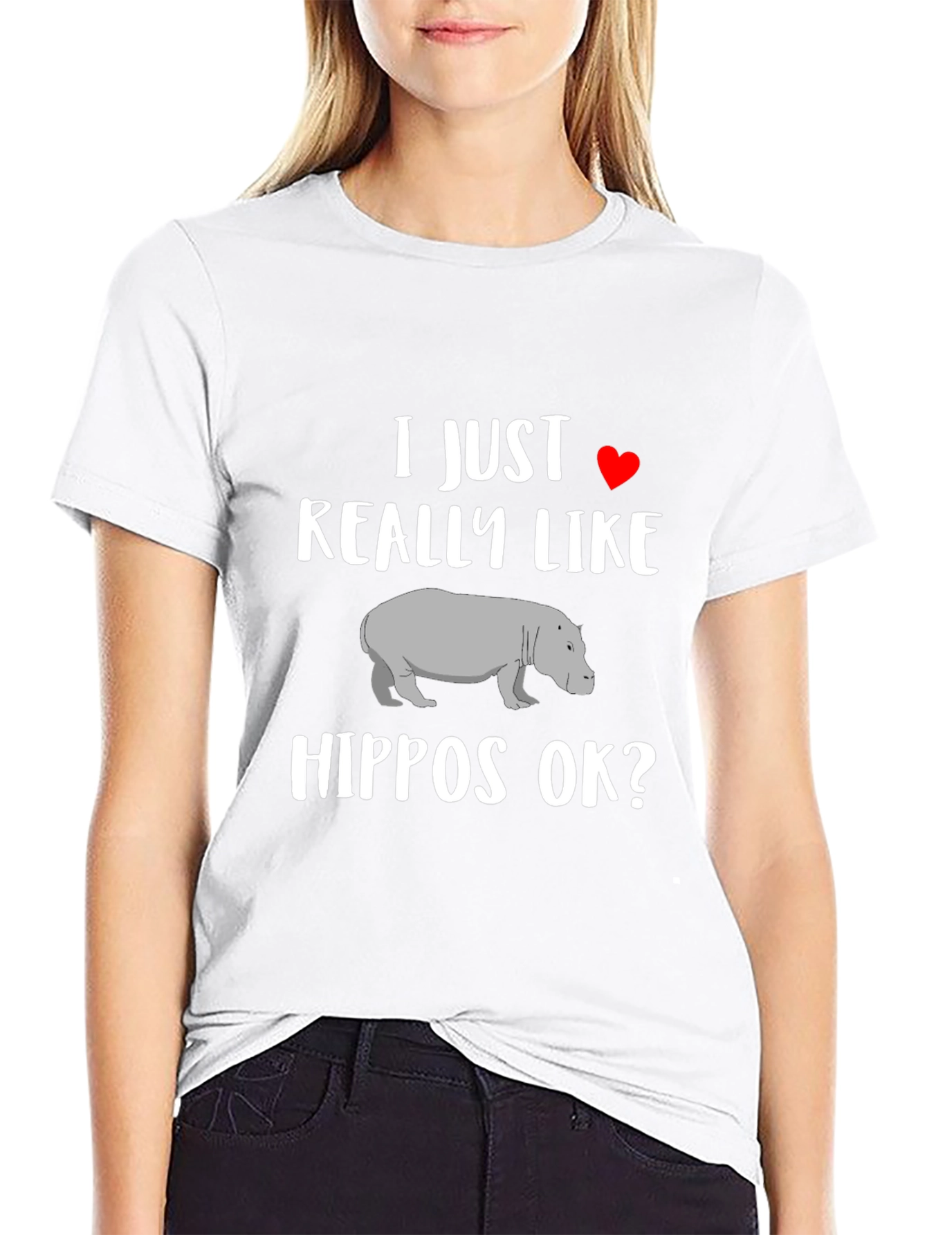 I Just Really Like Hippos T-Shirt