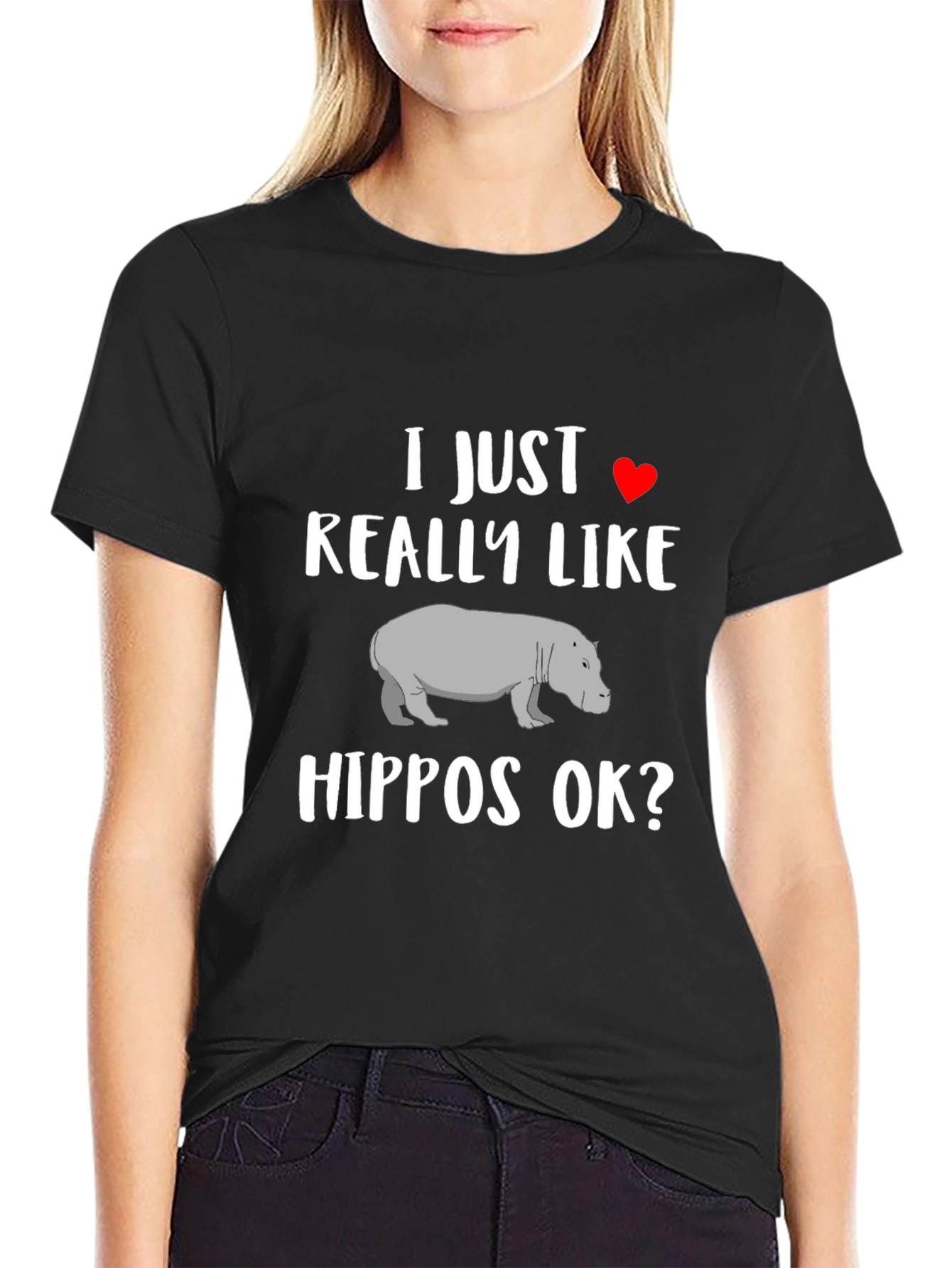 I Just Really Like Hippos T-Shirt
