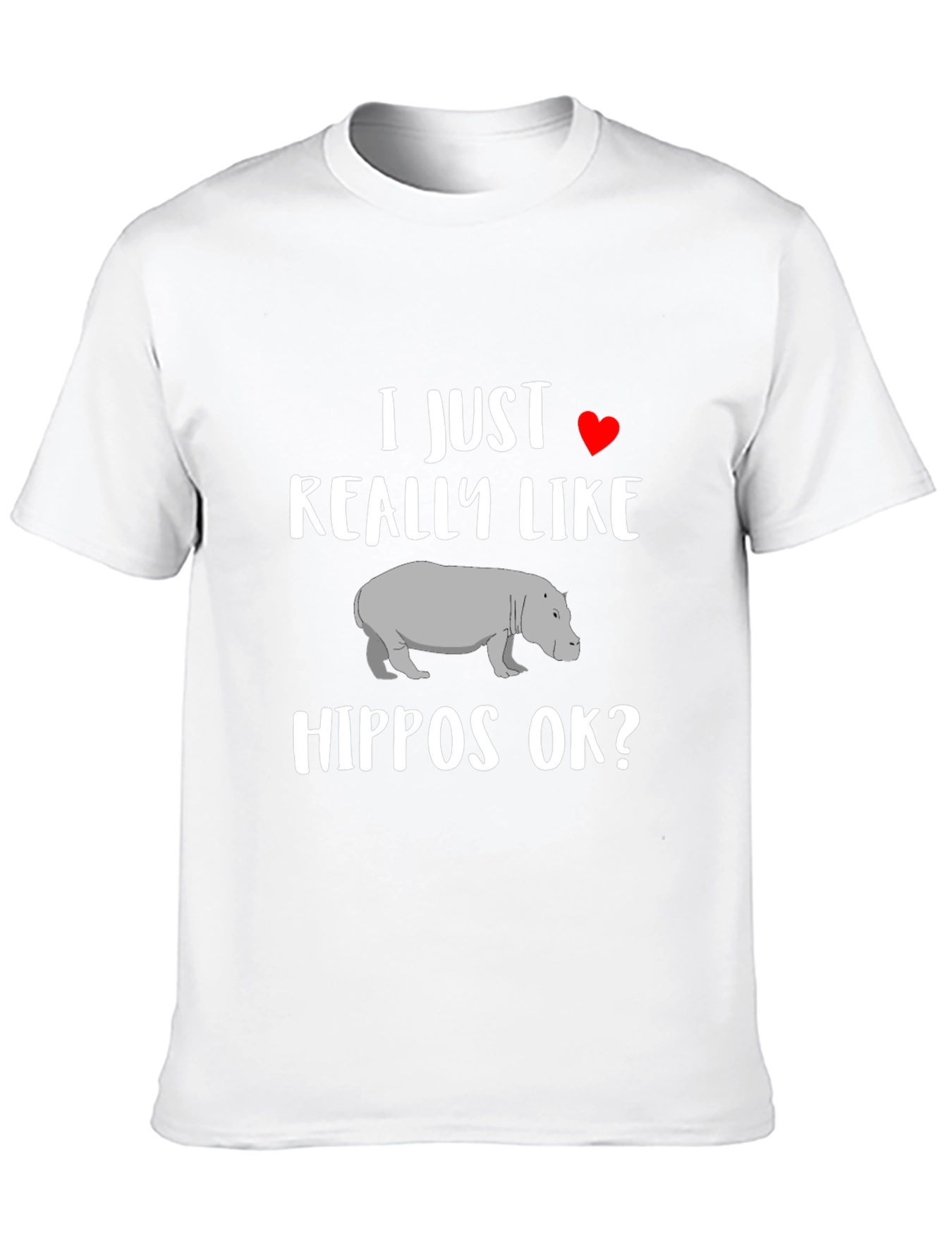 I Just Really Like Hippos T-Shirt