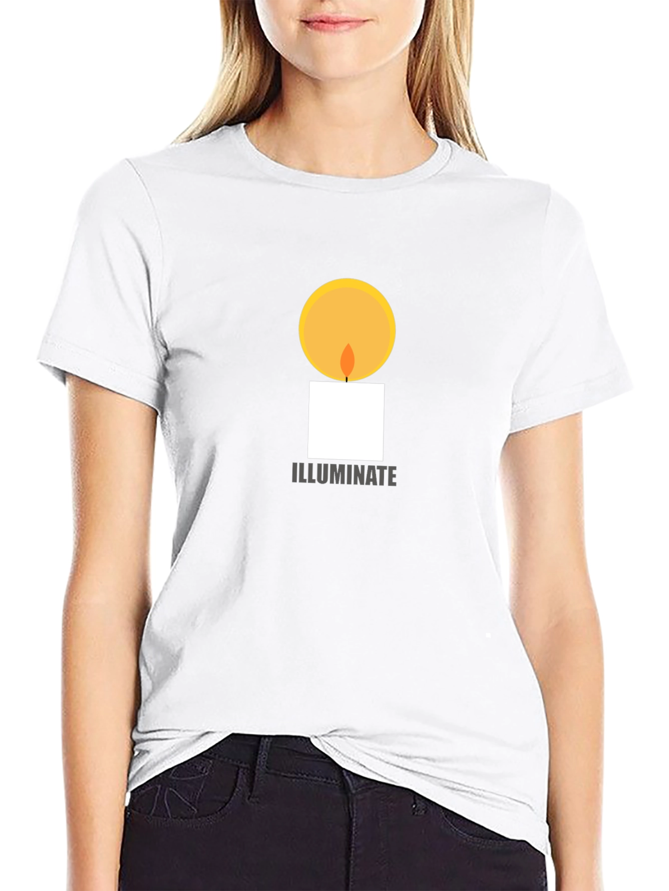 Illuminate Graphic Tee - Stylish Comfort