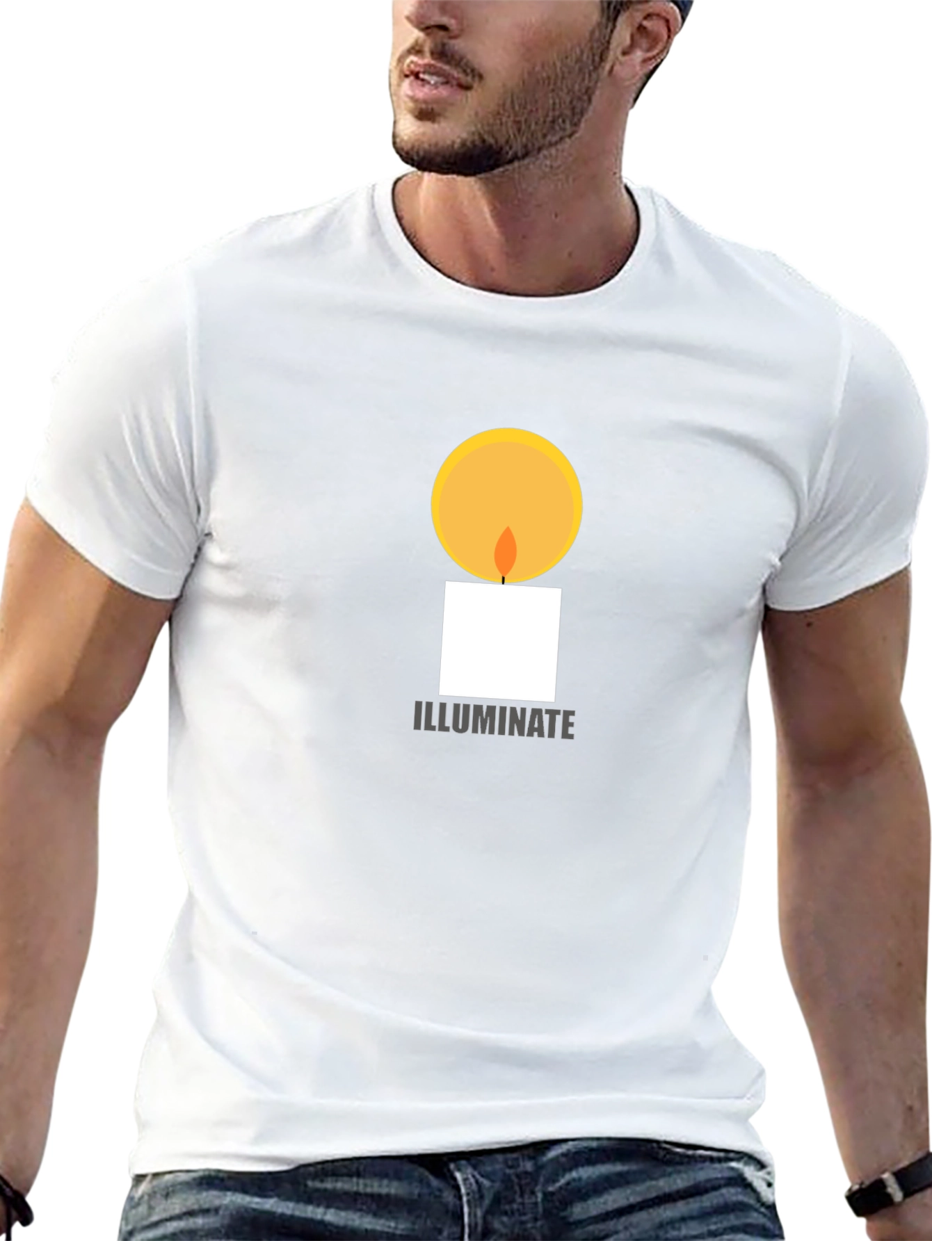 Illuminate Graphic Tee - Stylish Comfort