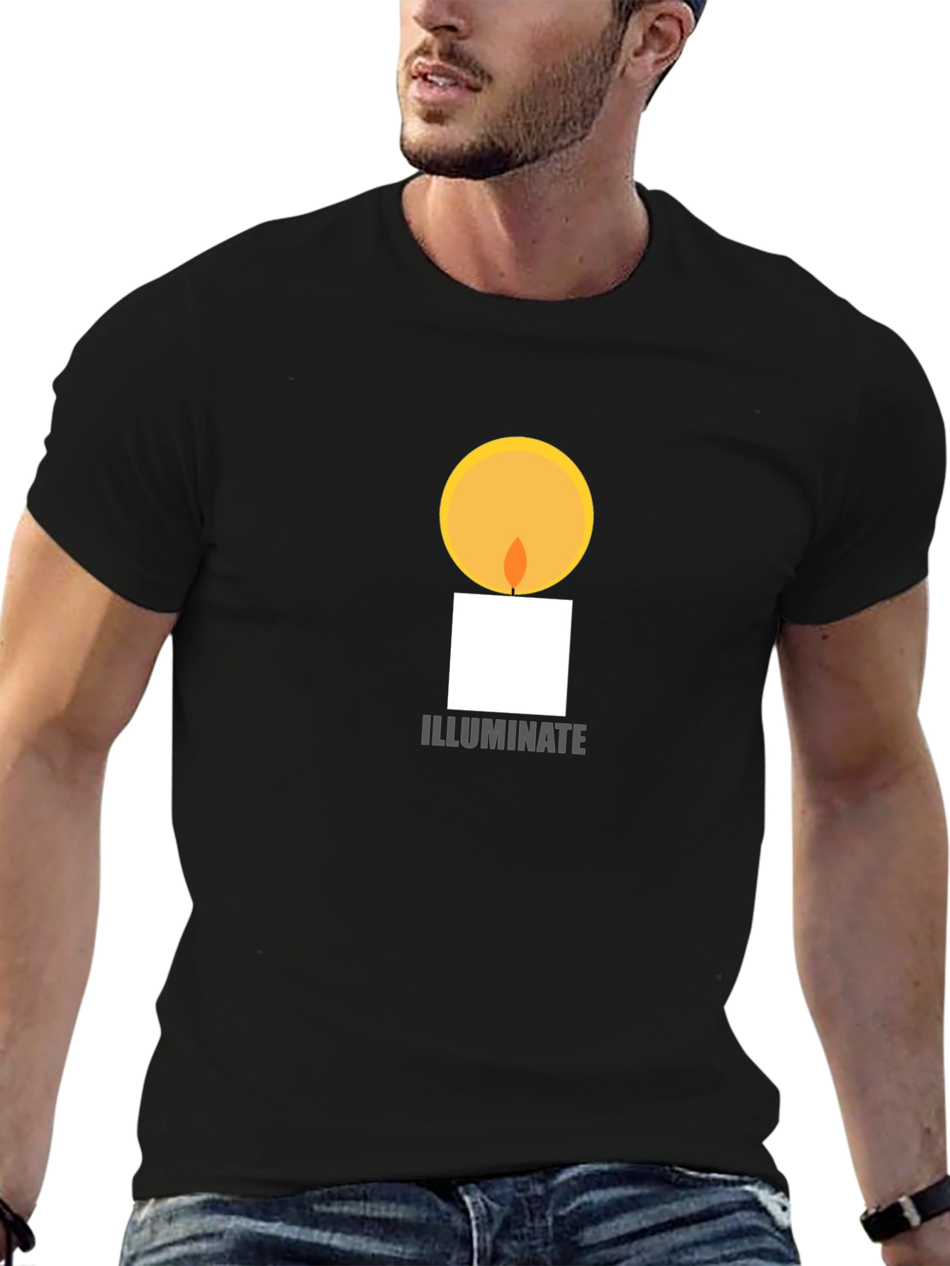 Illuminate Graphic Tee - Stylish Comfort
