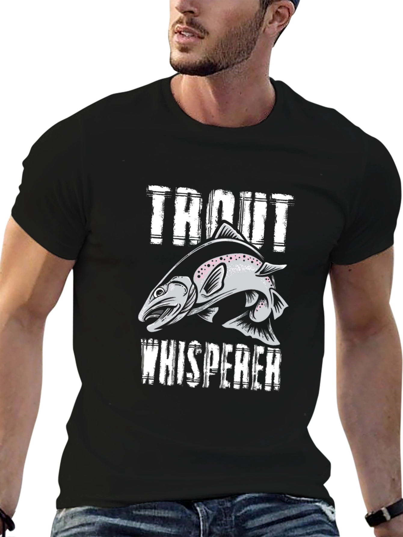 Trout Whisperer Graphic T-Shirt