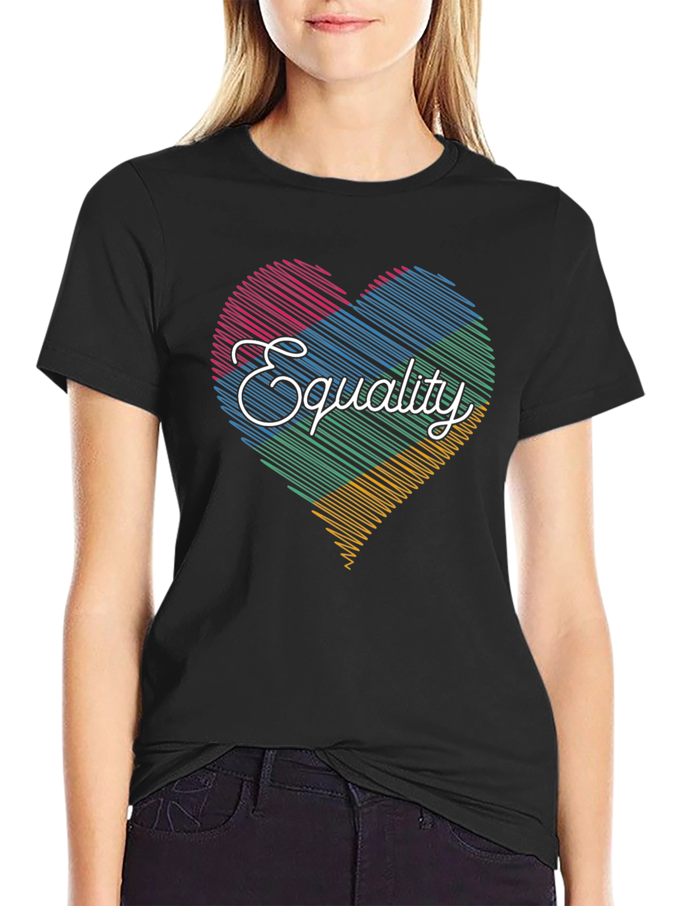 Equality Heart Graphic T-Shirt