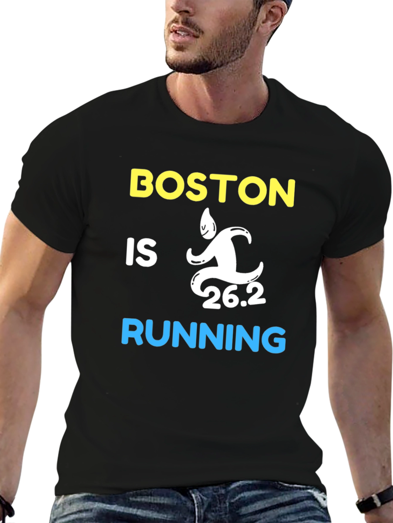 Boston Marathon Running T-Shirt