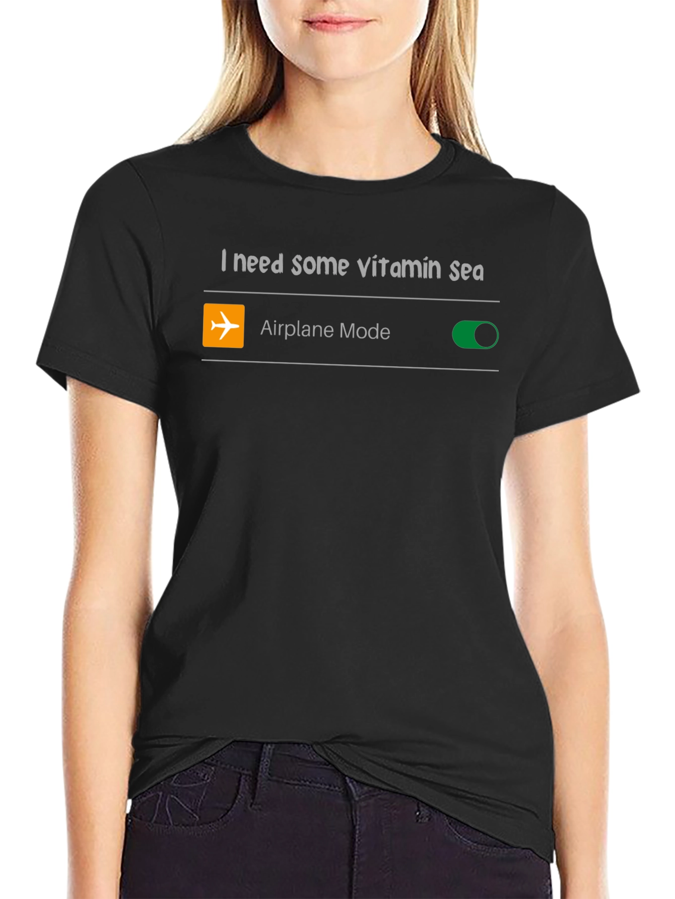 Vitamin Sea Airplane Mode Graphic Tee