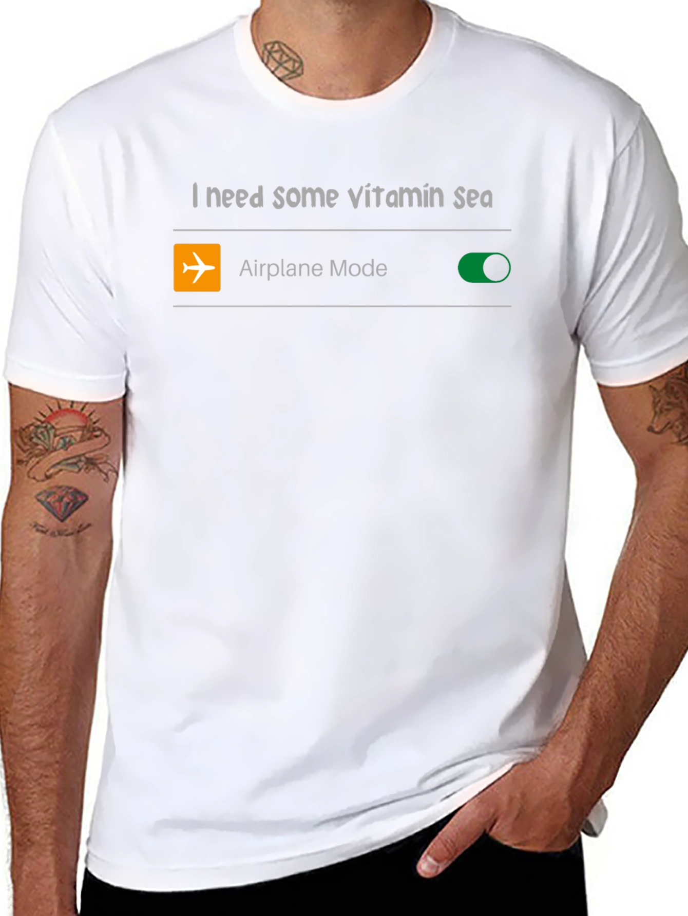 Vitamin Sea Airplane Mode Graphic Tee