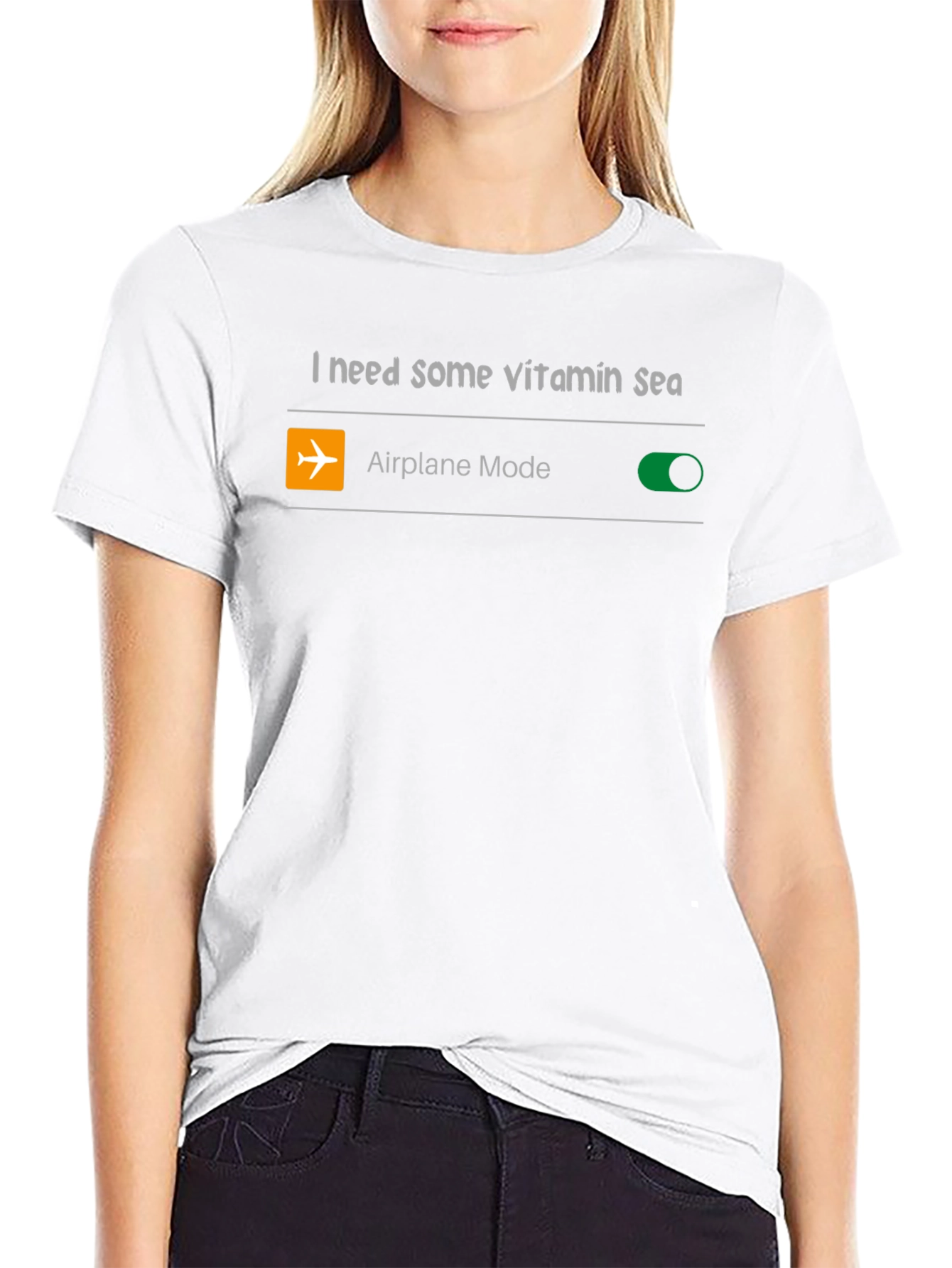 Vitamin Sea Airplane Mode Graphic Tee