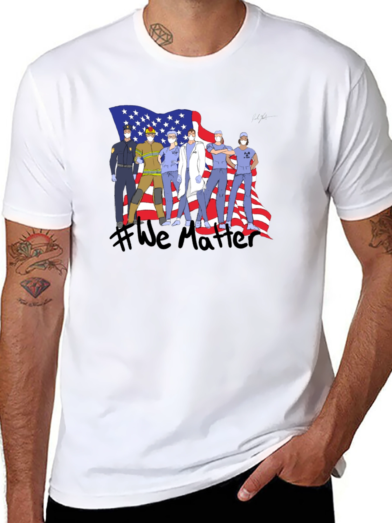 Essential Workers Graphic Tee