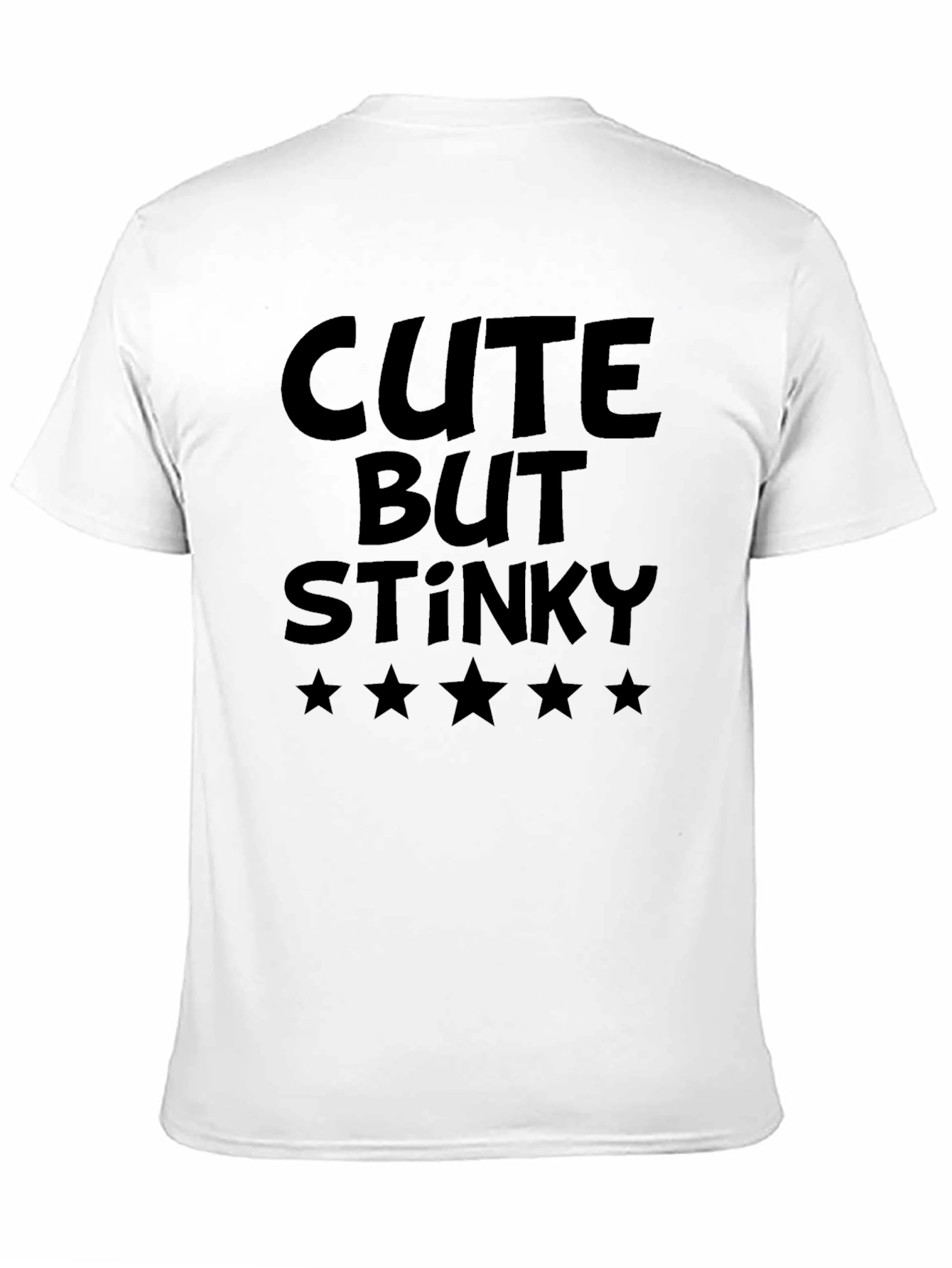 Cute But Stinky Black T-Shirt