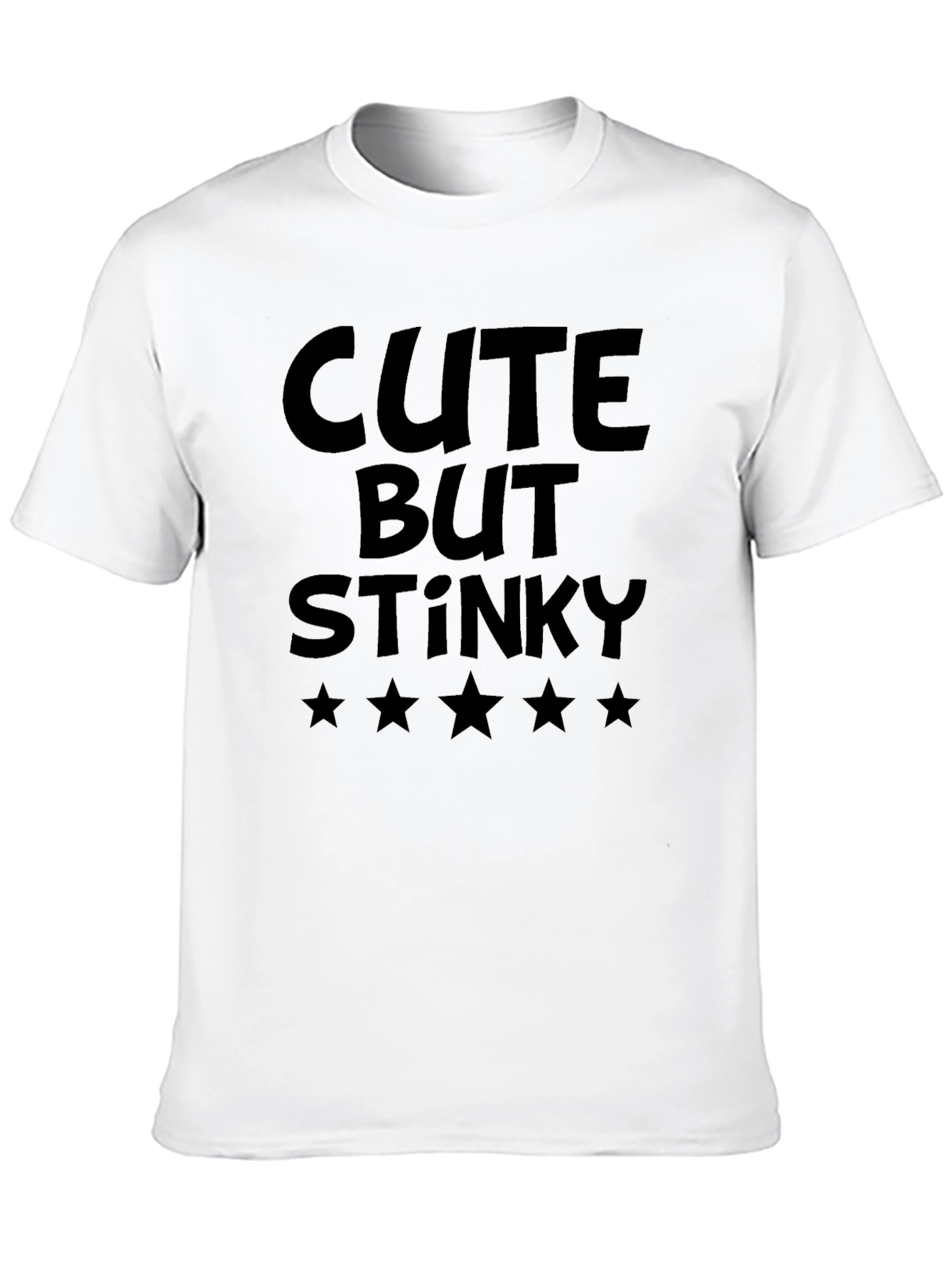 Cute But Stinky Black T-Shirt