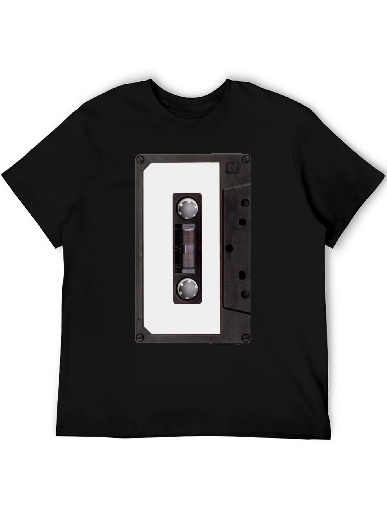 Retro Cassette Tape Graphic T-Shirt