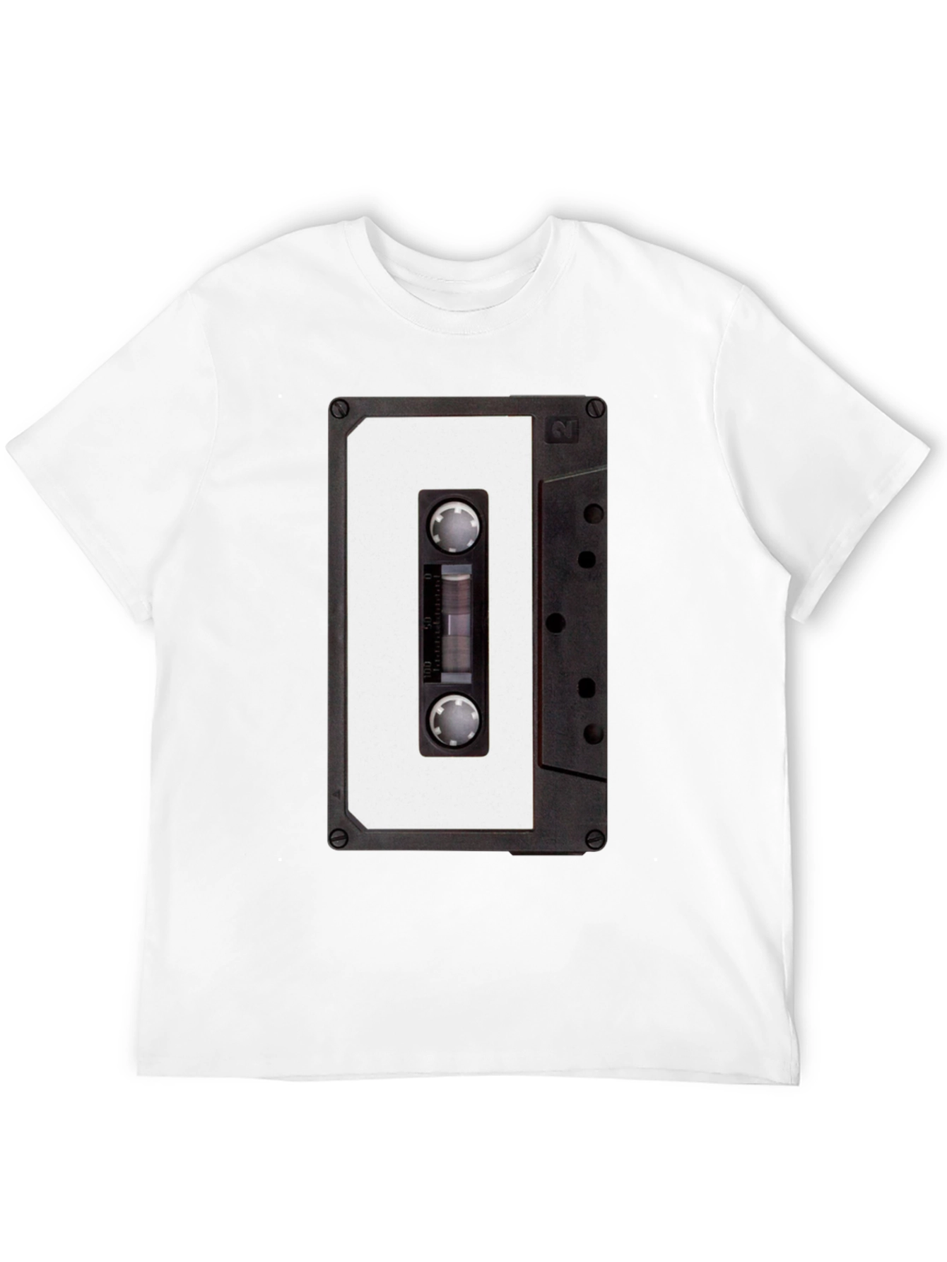 Retro Cassette Tape Graphic T-Shirt